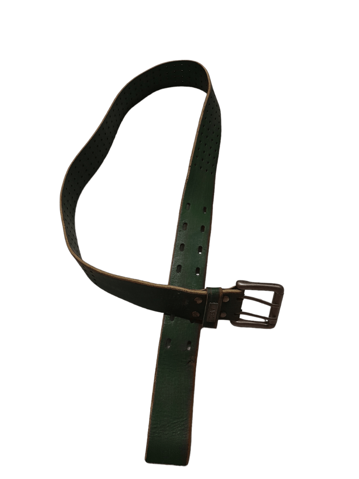 Other ASK Green Leather (F181) Waist 30 - 35 Size 34 - 1 Thumbnail