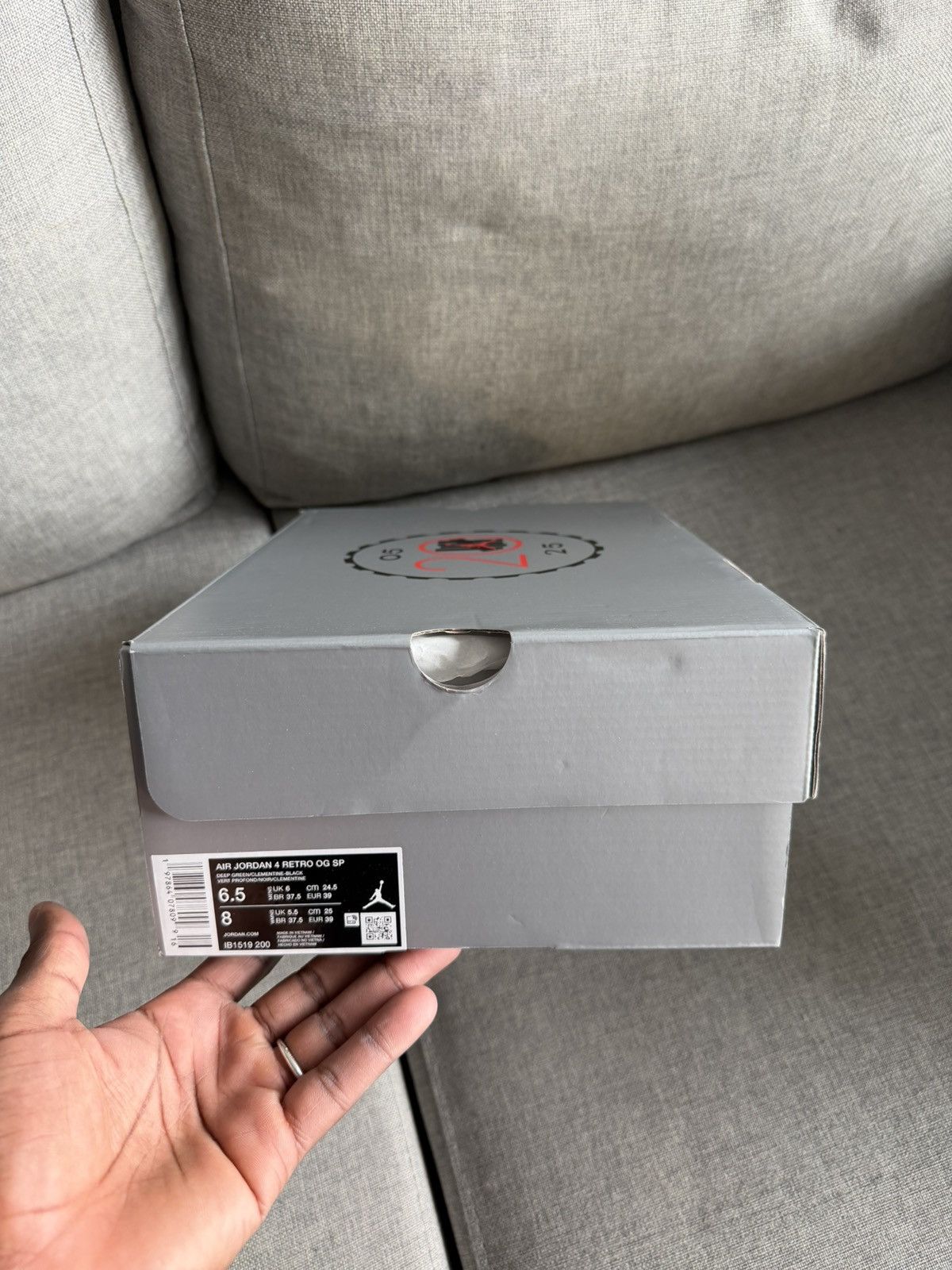 Jordan Brand Jordan retro 4 Undefeated Size US 6.5 / EU 39-40 - 11 Thumbnail