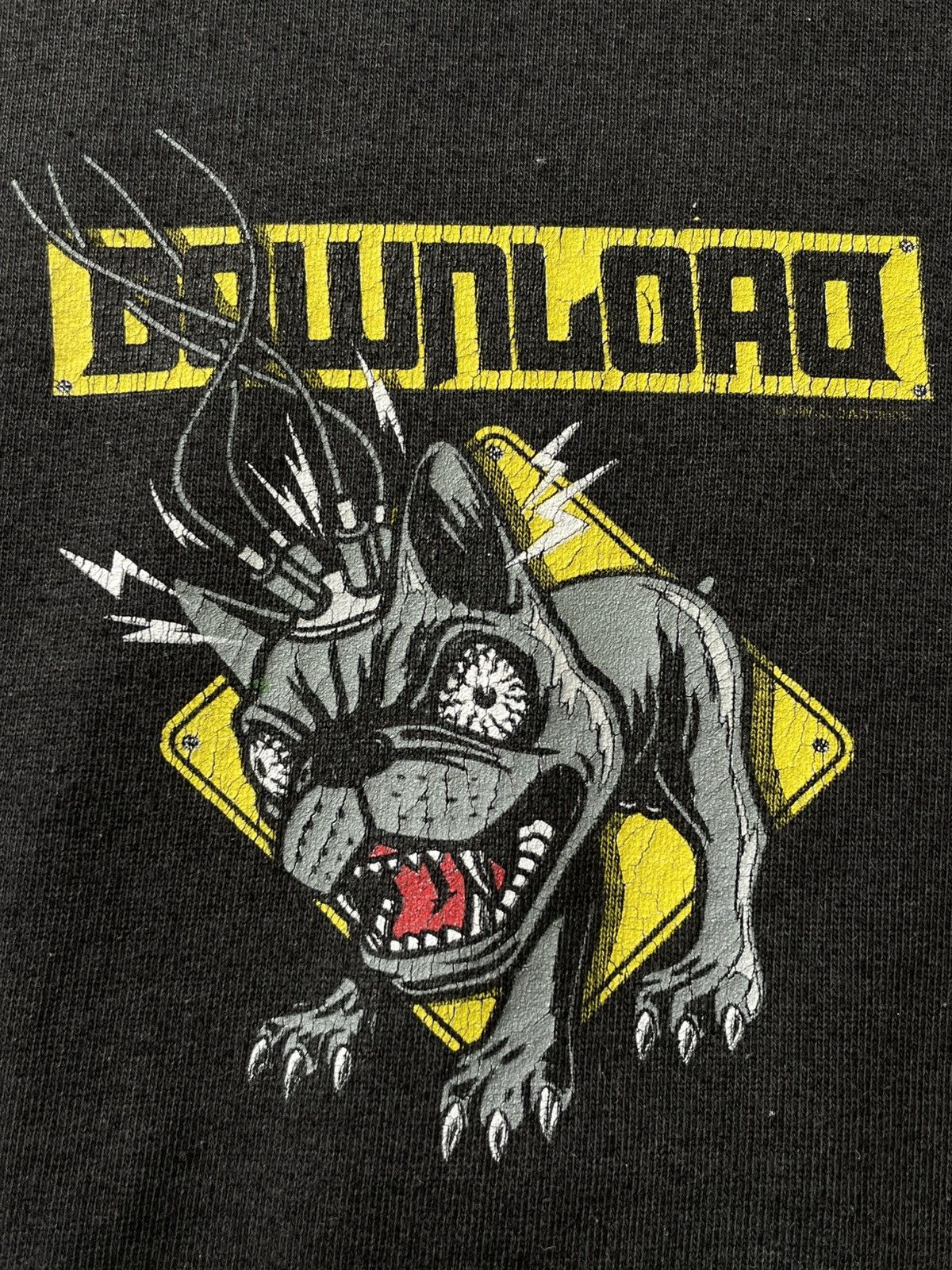 Band Tees Vintage Download 2005 T-Shirt Band Hoodie Tour Black RARE Size US L / EU 52-54 / 3 - 5 Thumbnail