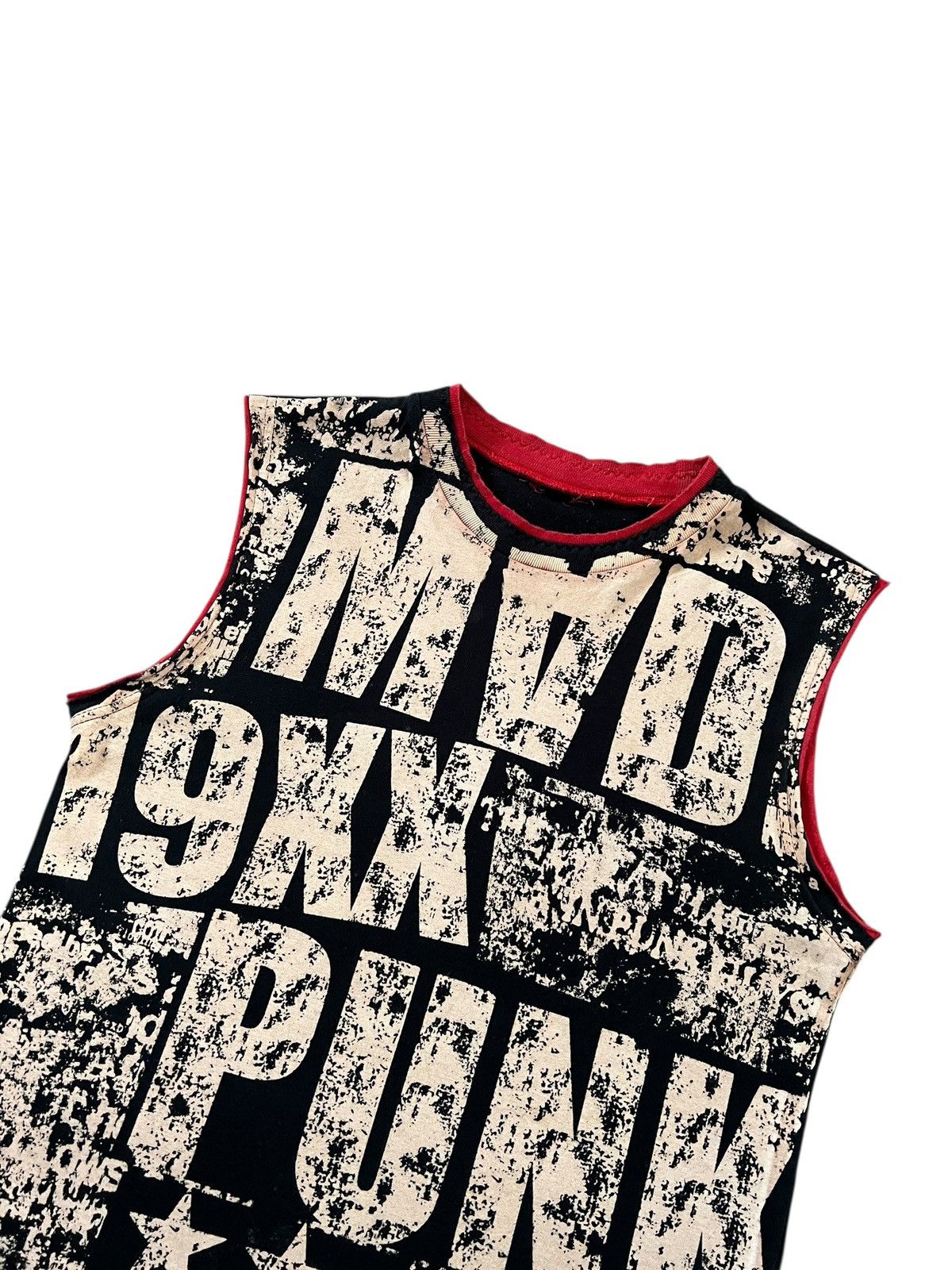 Seditionaries 2000s Mad Punk Acid Print Raw Cut Tops Size US M / EU 48-50 / 2 - 3 Thumbnail