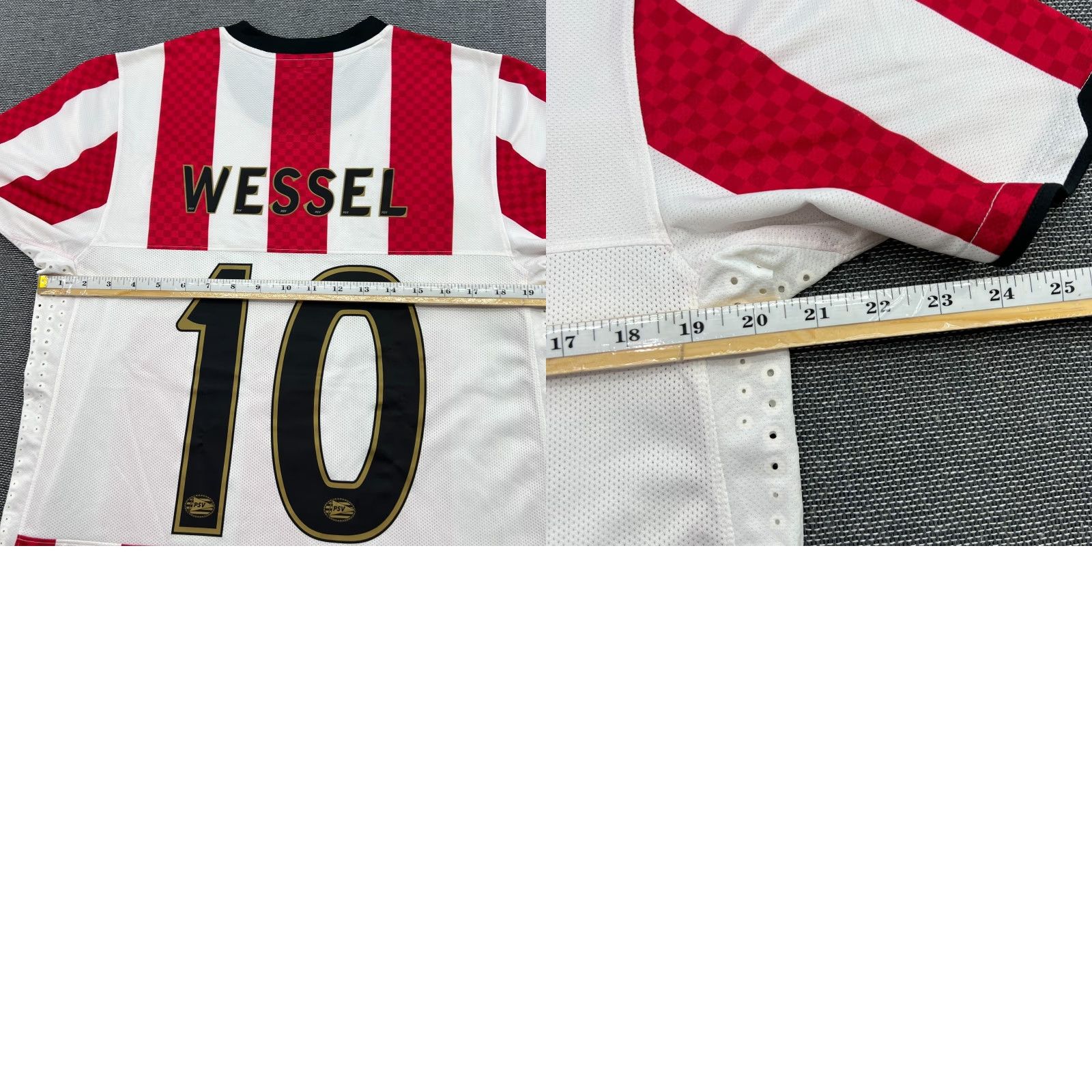 Nike Nike PSV Eindhoven Player Issue 2010 2011 Home Football Jersey Large Adult 2XL Multicolor Nike Shirt Mens Size US XXL / EU 58 / 5 - 9 Thumbnail