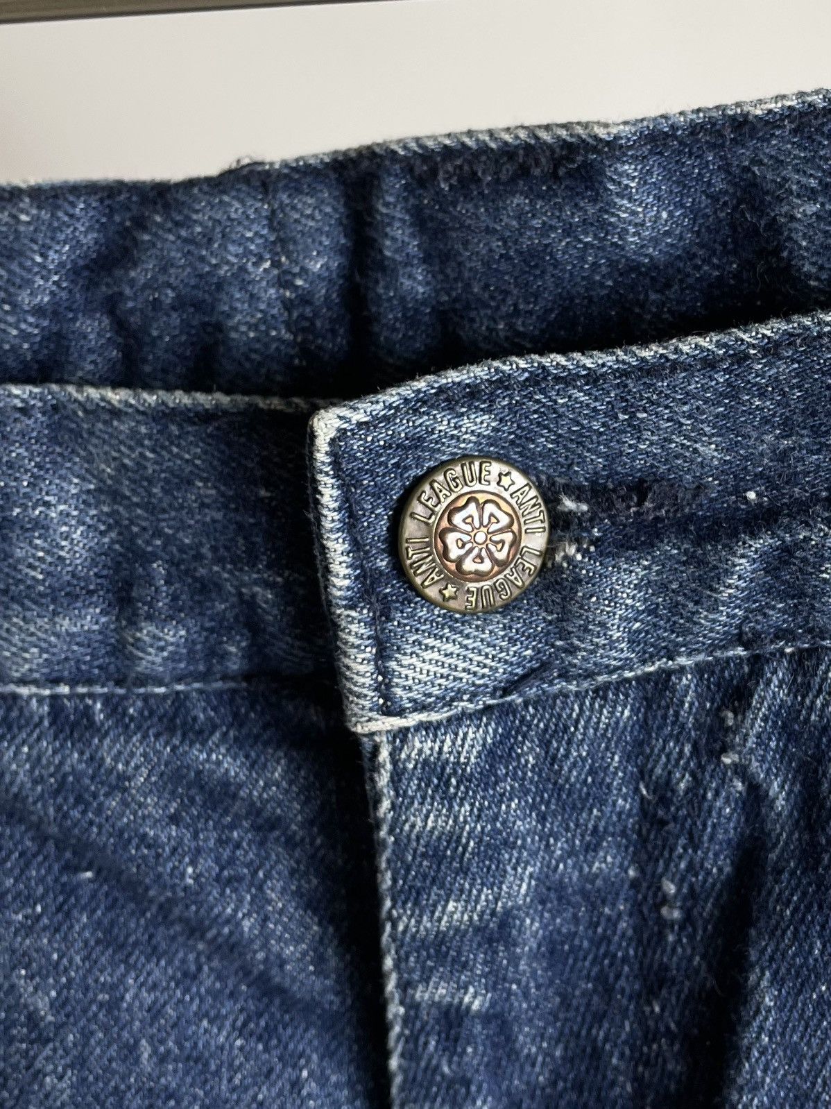 JNCO VINTAGE 💧Anti League Denim Multi Pocket hip hop jorts Shorts Size US 31 - 7 Thumbnail