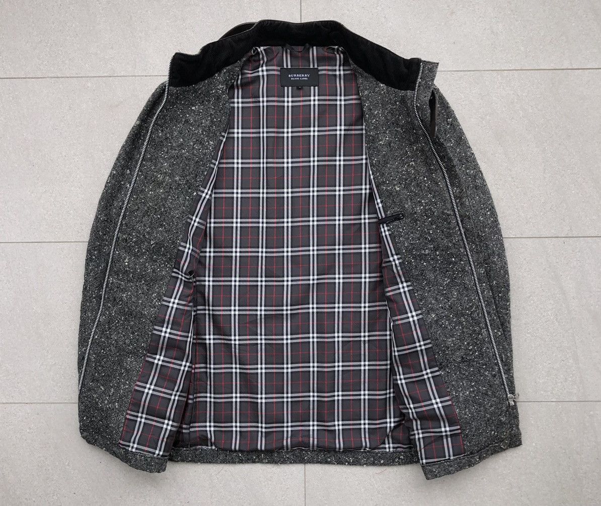 Burberry Burberry Black Label Lined Novacheck Wool Jacket / Coat Size US M / EU 48-50 / 2 - 2 Thumbnail