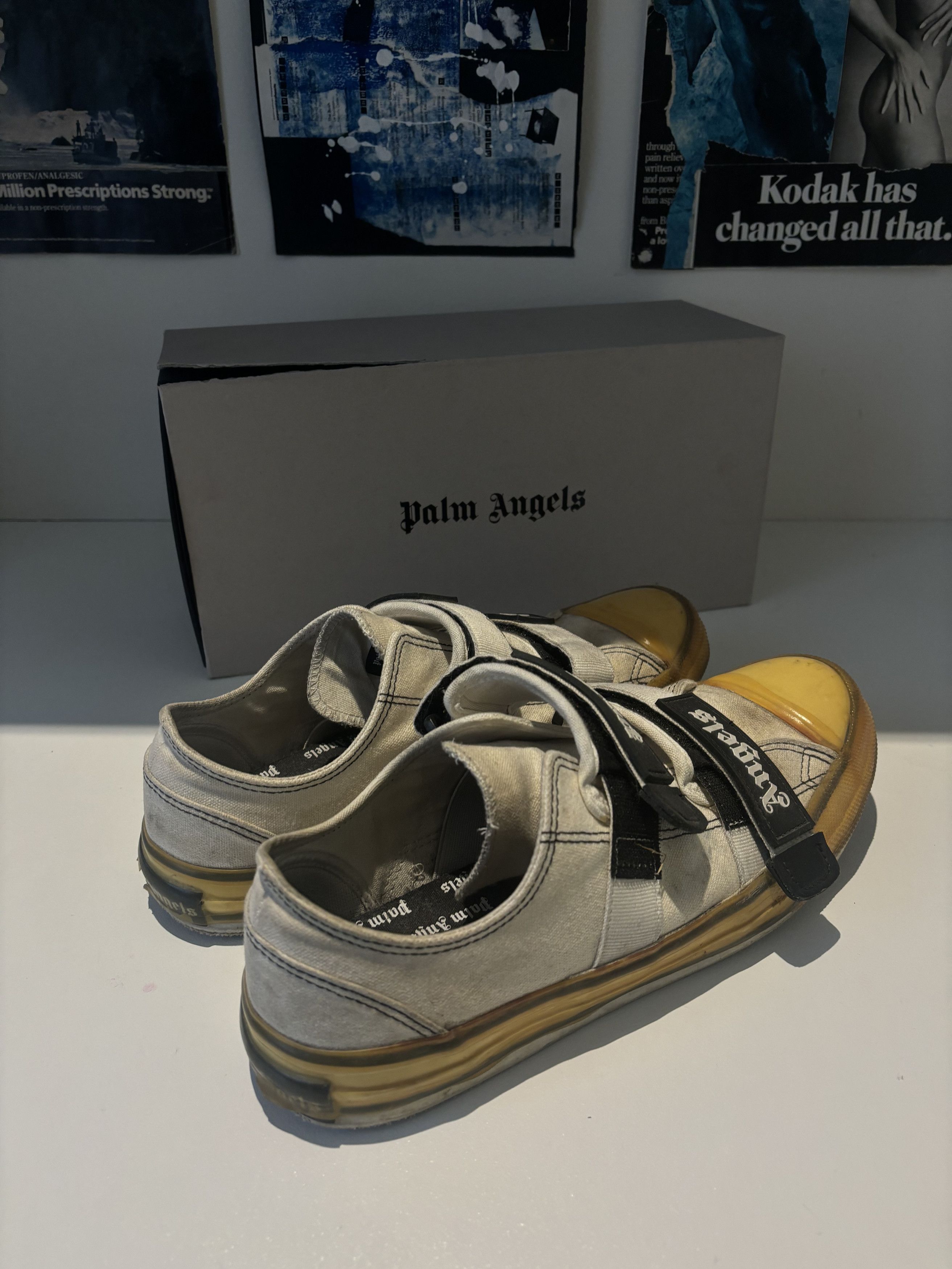 Palm Angels Palm Angels Velcro Logo Sneaker Size US 10 / EU 43 - 3 Thumbnail