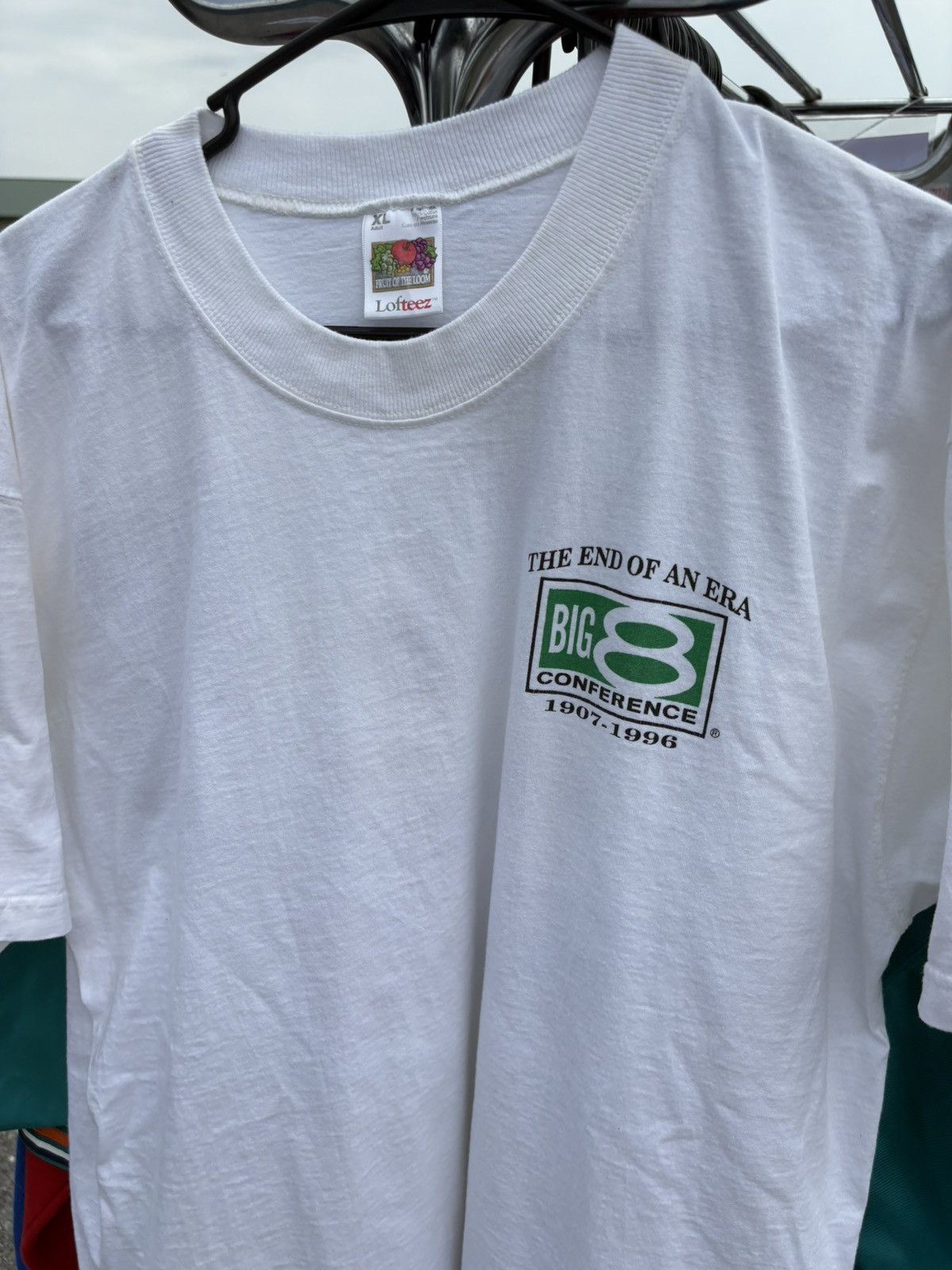 NCAA × Vintage 1996 Big 8 NCAA End of era T-Shirt Size US XL / EU 56 / 4 - 3 Thumbnail
