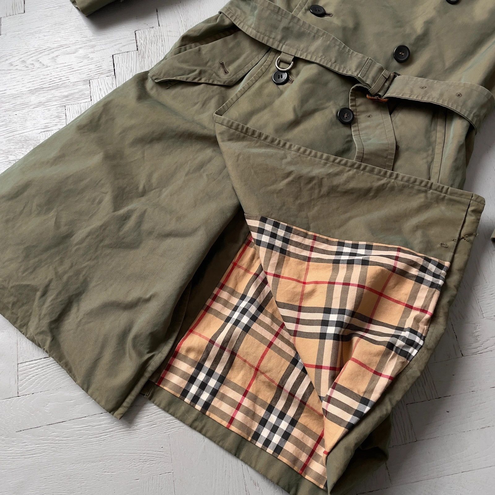 Burberry Vintage Burberry Nova Check Double Breasted Trench Coat Size M / US 6-8 / IT 42-44 - 13 Thumbnail