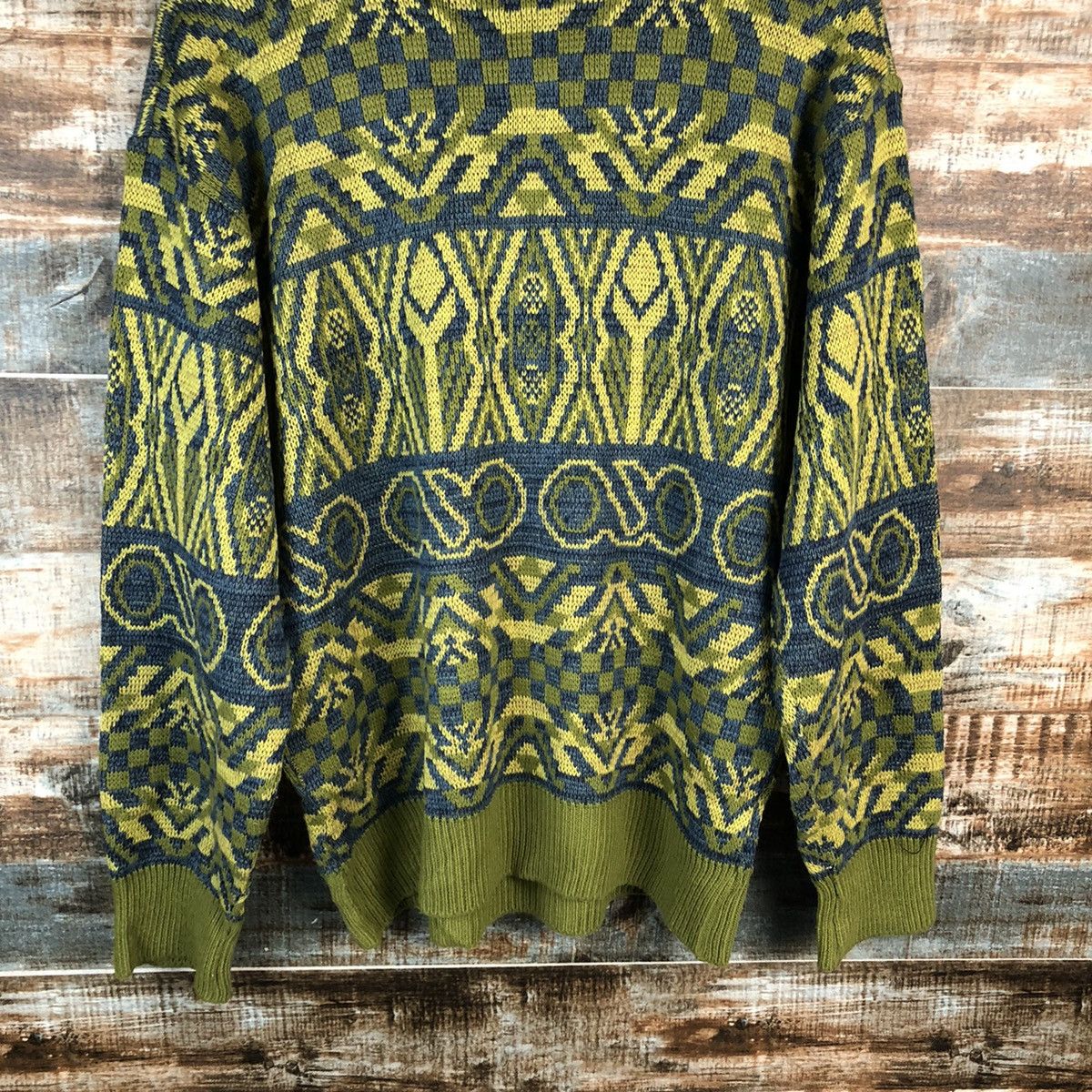 Homespun Knitwear DL Birs Eye View vintage Green Knitwear #C164 Size US M / EU 48-50 / 2 - 14 Thumbnail