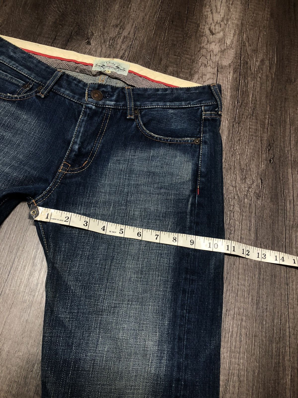 Designer × Japanese Brand × Vintage Vintage Chesty Buckle Back Denim Jeans Japanese Brand Size US 32 / EU 48 - 8 Thumbnail