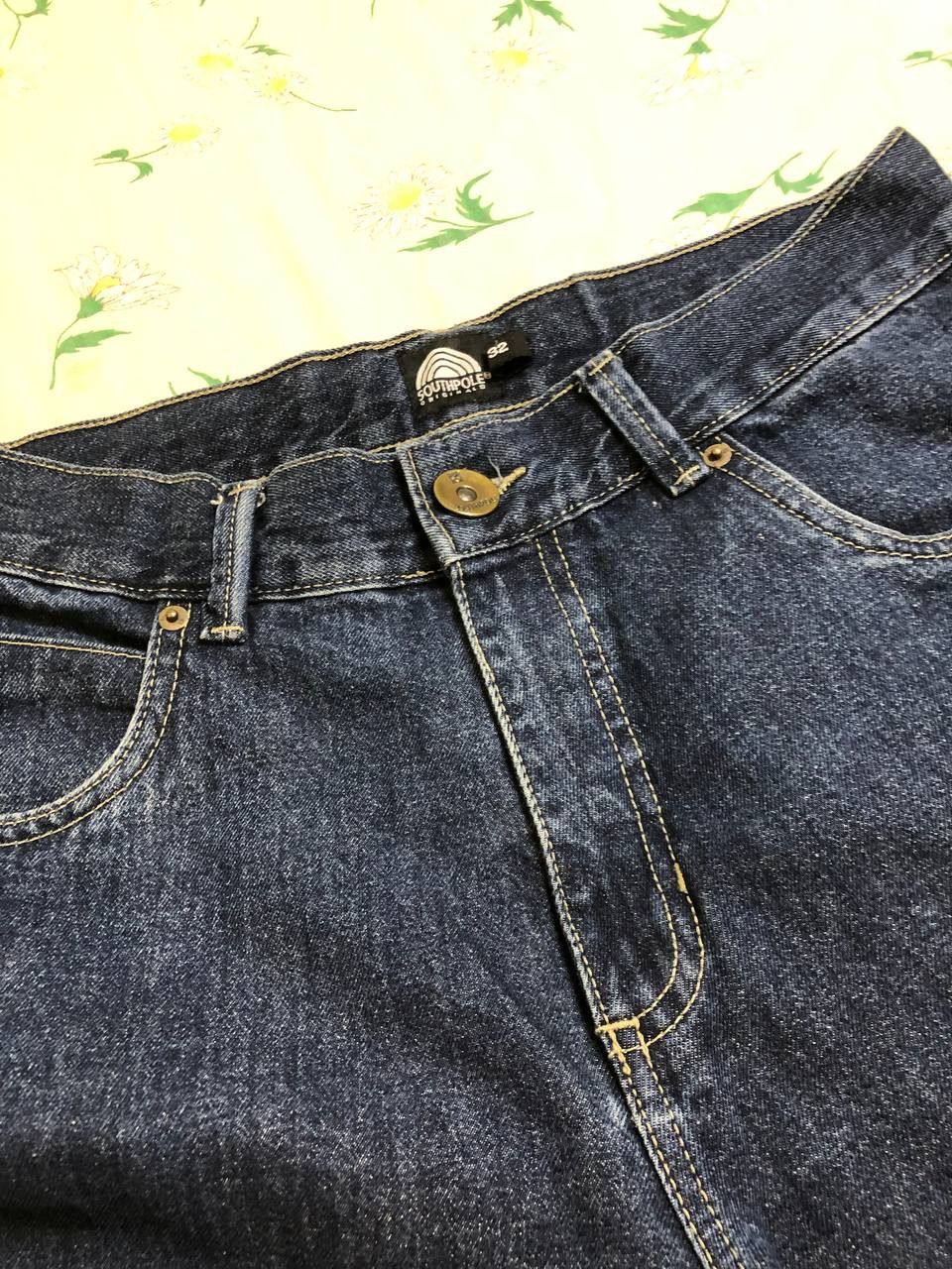 Southpole Southpole Baggy Single Knee Denim Pants JNCO Skater Size US 32 / EU 48 - 14 Thumbnail