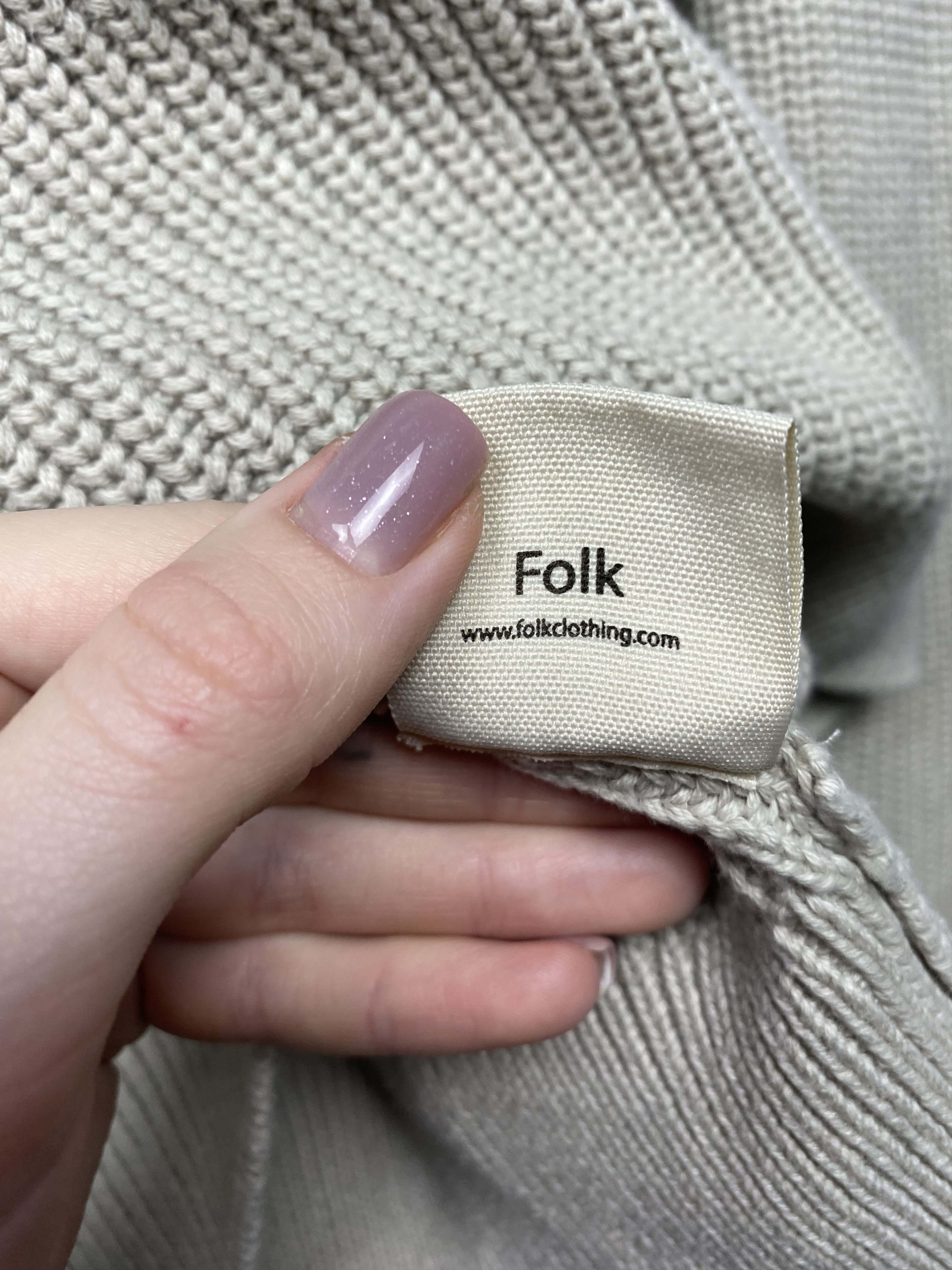 Folk × Vintage Folk Vintage Mens Crew Neck Knit Sweater Size US L / EU 52-54 / 3 - 5 Thumbnail