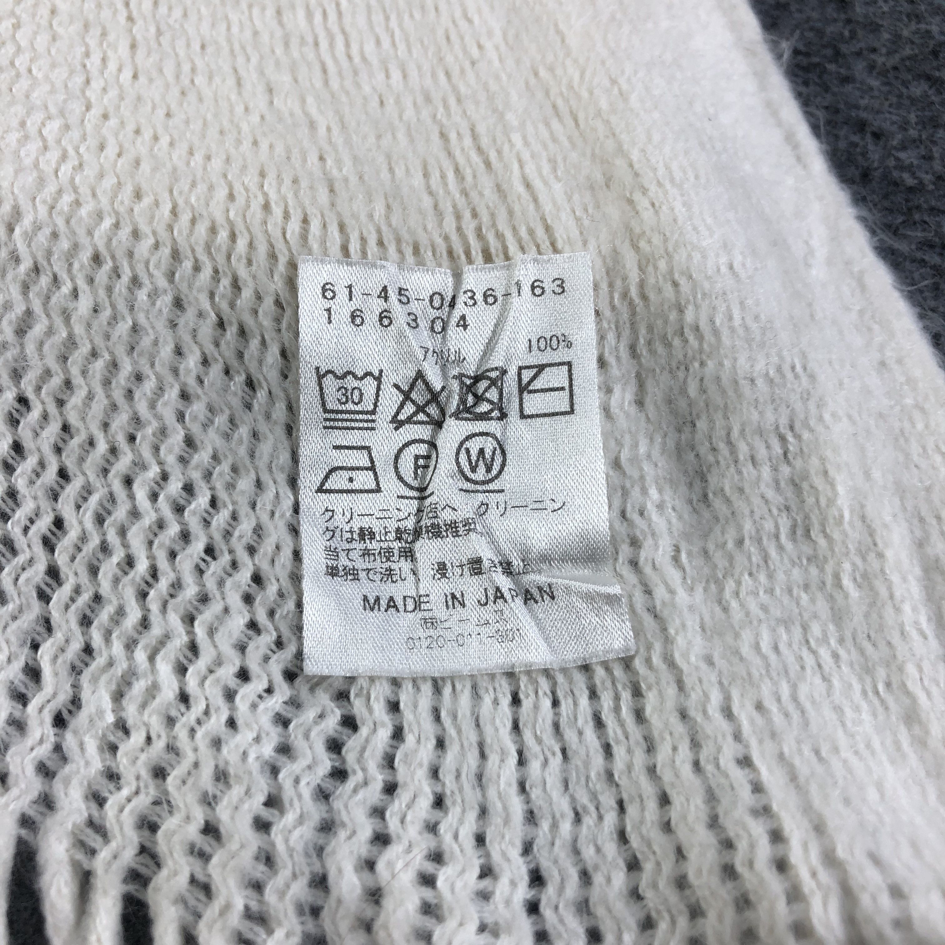 Beams Plus Beams Over Sized Wool Scarf Muffler V1148 Size ONE SIZE - 4 Thumbnail