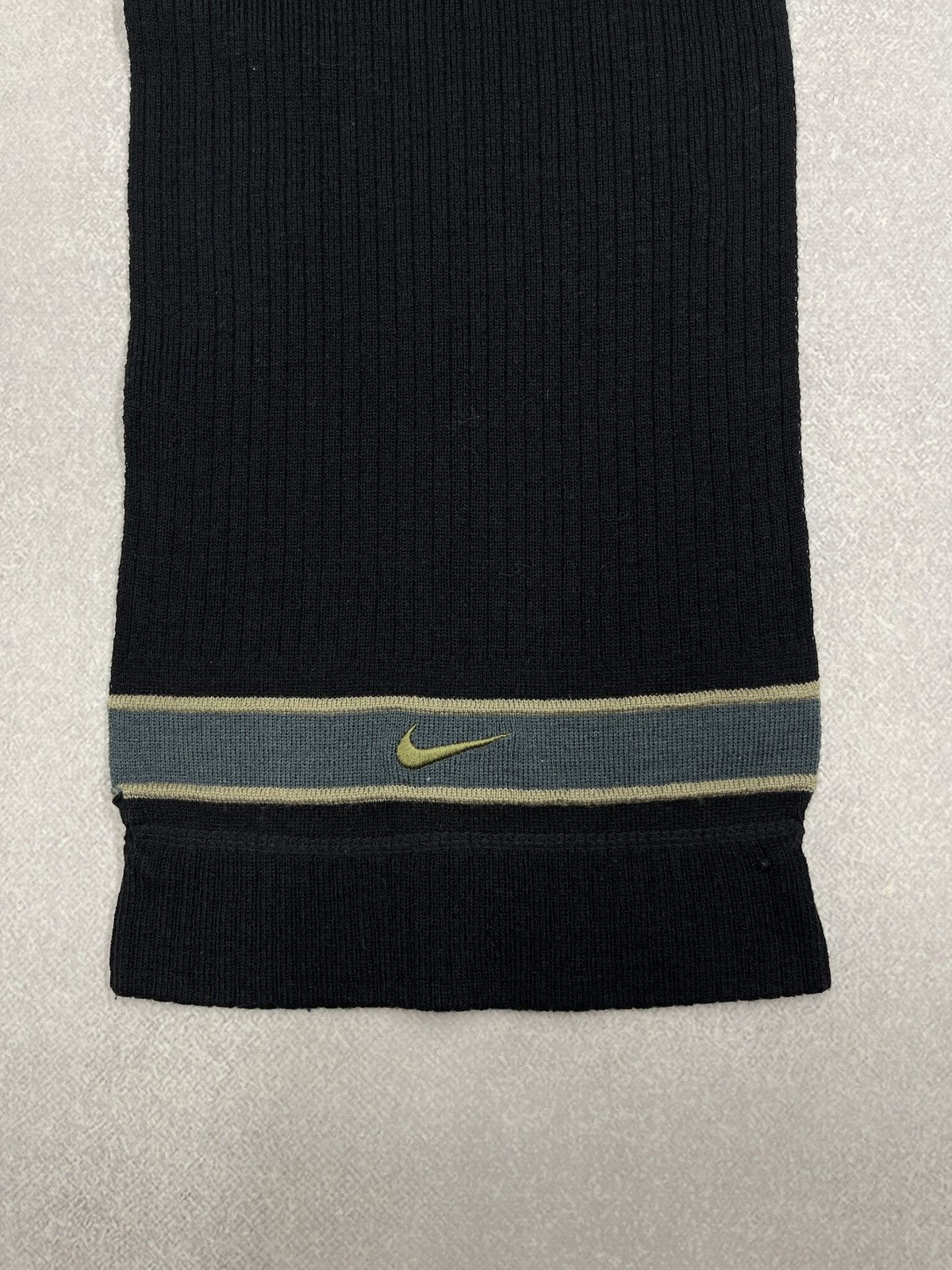 Nike Vintage Nike Swoosh Black Scarf Drill TECH ACG Size ONE SIZE - 4 Thumbnail
