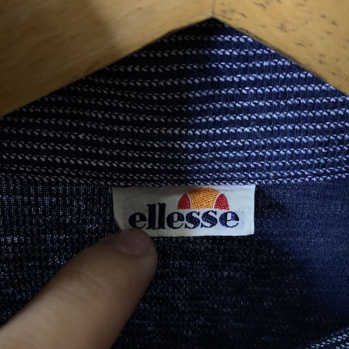 Ellesse Vintage Y2K Ellesse Half Zipper Polo T Shirt Size US M / EU 48-50 / 2 - 3 Thumbnail
