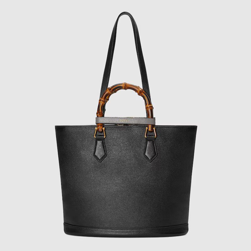 Gucci o1s1wg110225 Size: OS / Diana Medium Tote Bag in Black Size ONE SIZE - 5 Thumbnail