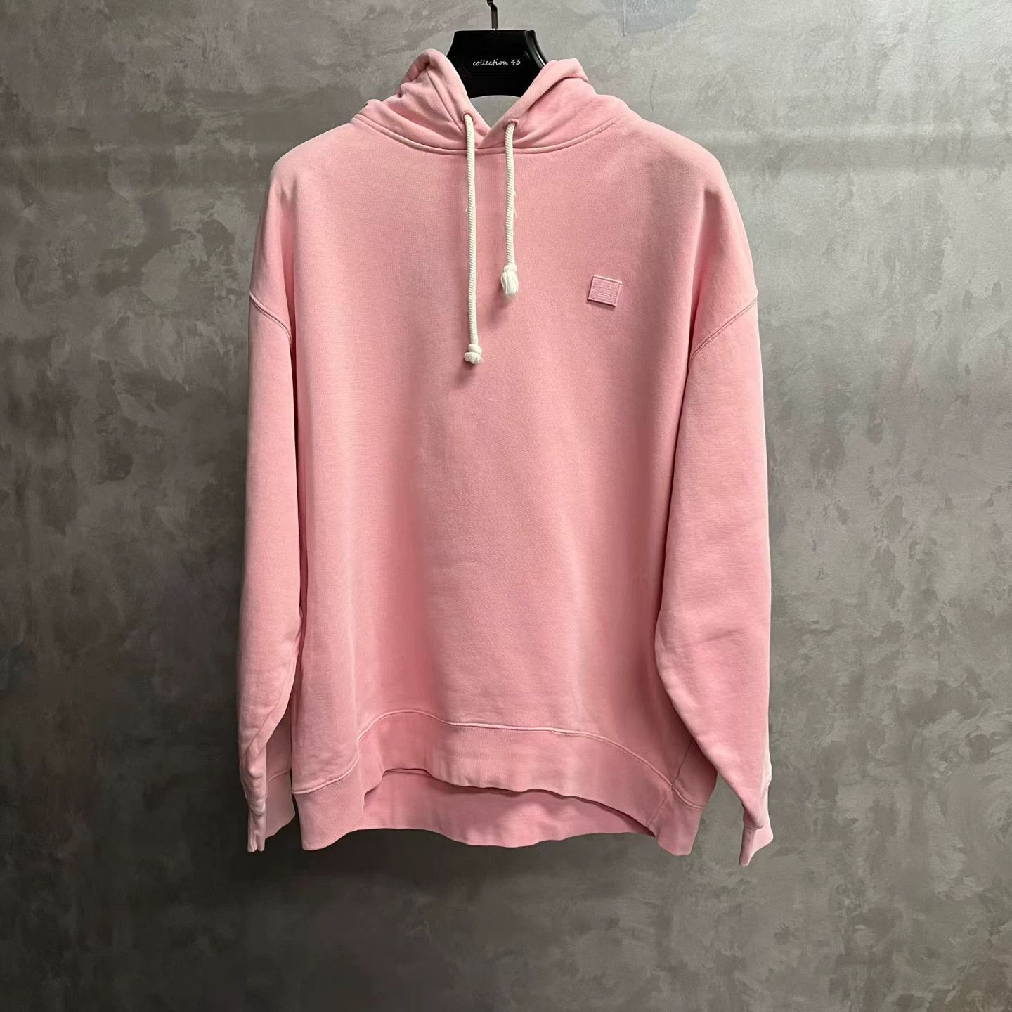 Acne Studios Acne Studios Embroidered Oversized Pink Hoodie M Men Size US M / EU 48-50 / 2 - 1 Thumbnail