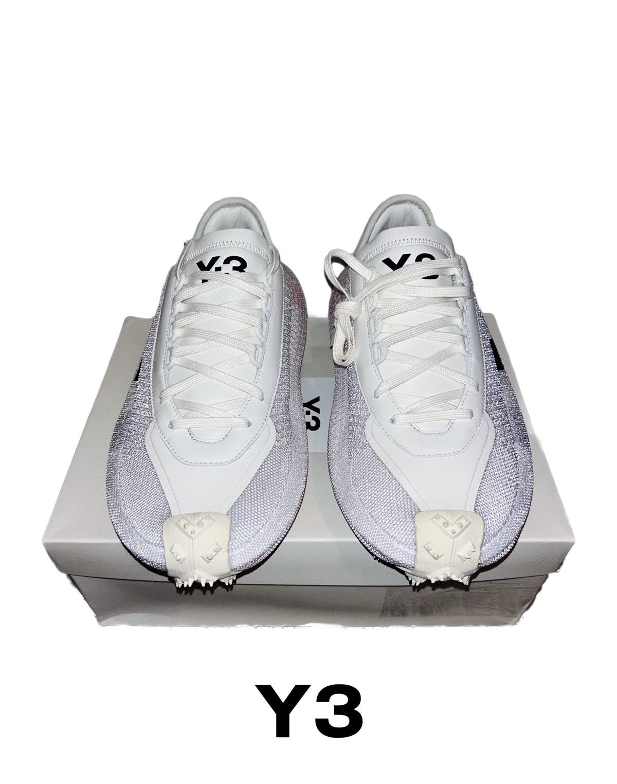 Y-3 Y-3 MAKURA 'CORE WHITE ORANGE' Size US 11 / EU 44 - 2 Thumbnail