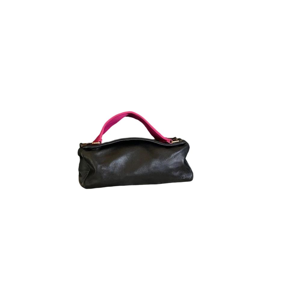 Prada Prada Two-Tone Leather Handle Bag One Size Size ONE SIZE - 1 Thumbnail