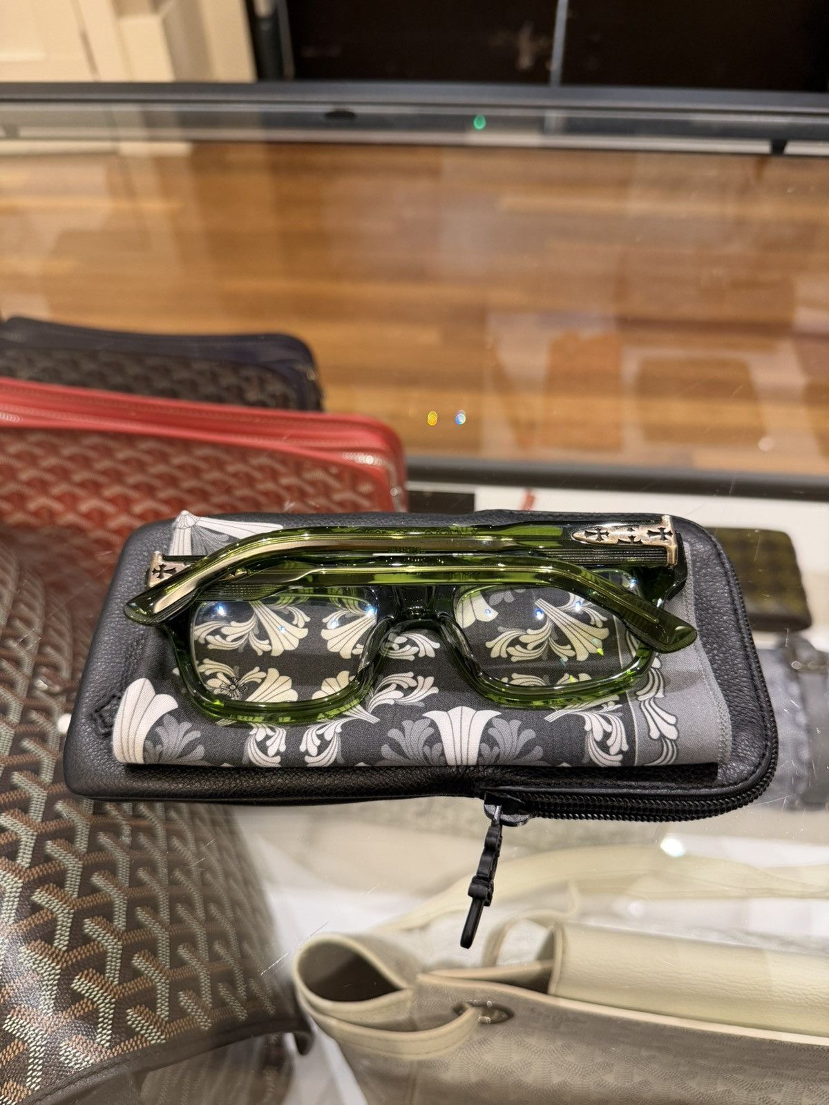 Chrome Hearts Chrome Hearts Crypdic Glasses Size ONE SIZE - 9 Thumbnail