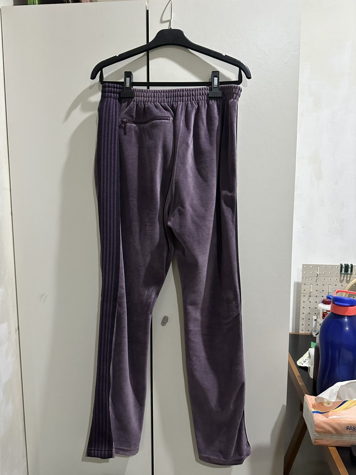 Needles Needles velour sweatpants sz M purple Size US 31 - 1 Thumbnail