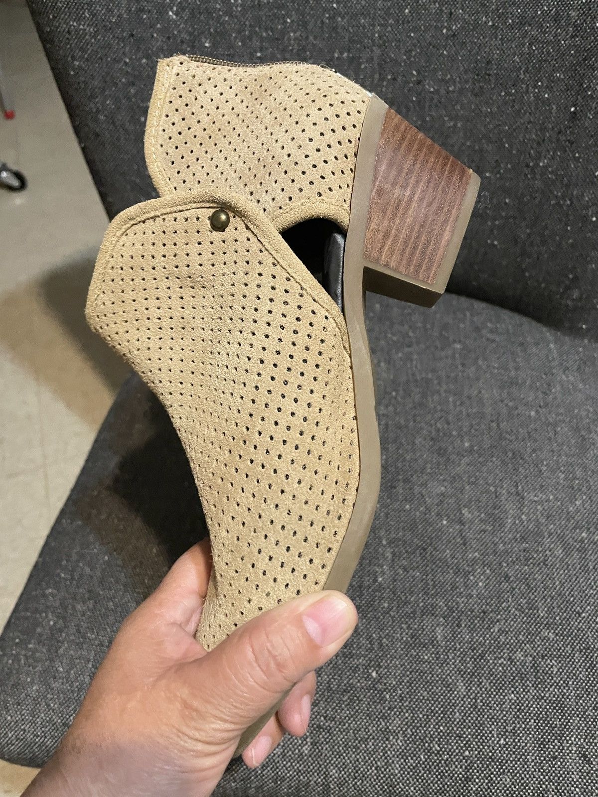 Other Tan suede booties Size US 9 / IT 39 - 7 Thumbnail