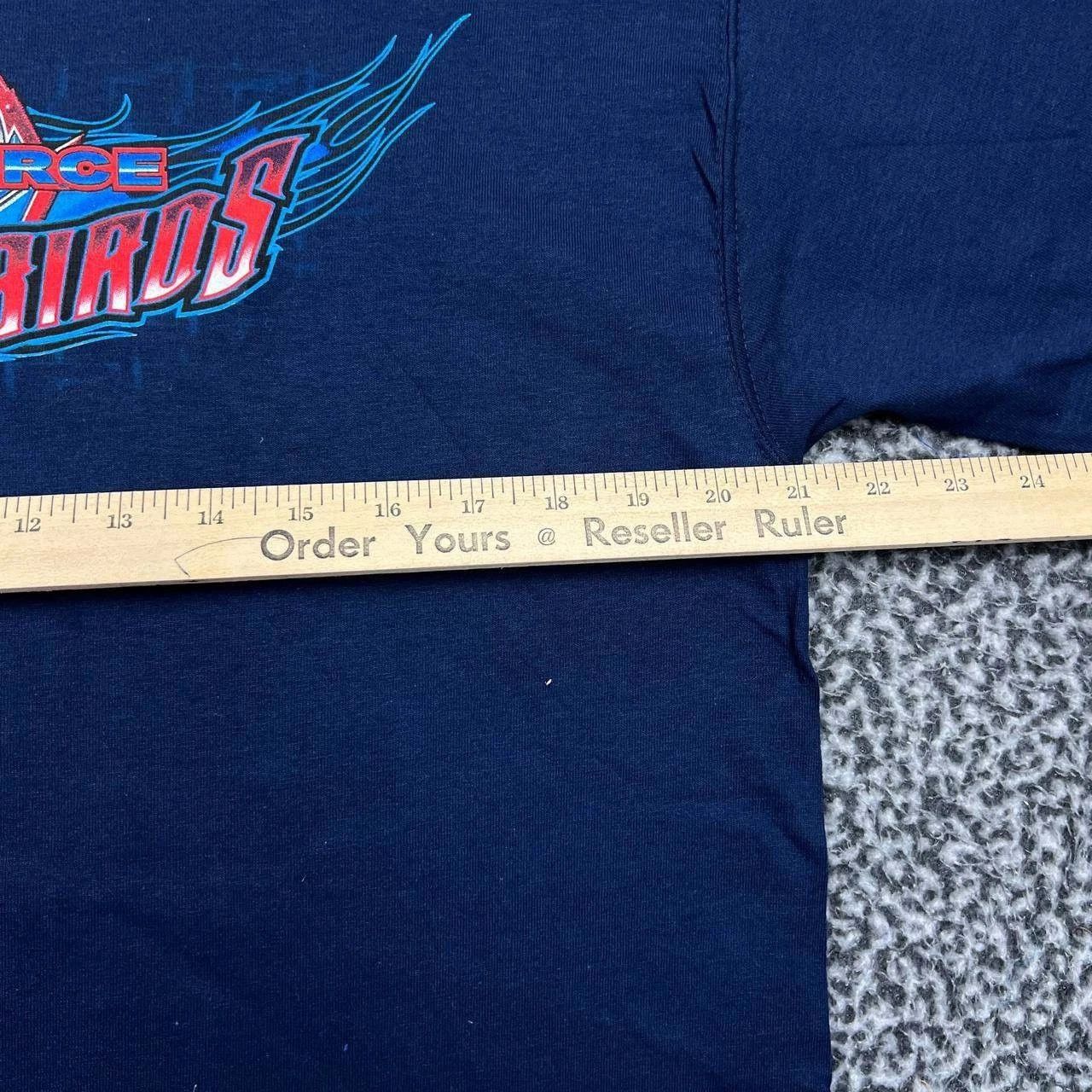 Fruit Of The Loom U.S Air Force Thunderbirds Shirt Men Crew Neck Cotton L Size US L / EU 52-54 / 3 - 4 Thumbnail