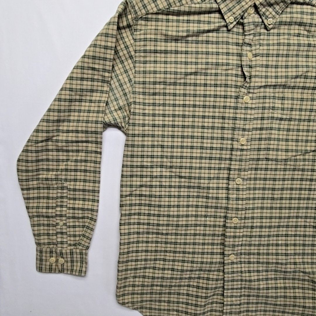 Northwest Territory NWT Naturals Plaid Shirt Button Down Brown Checkered S Size US S / EU 44-46 / 1 - 3 Thumbnail