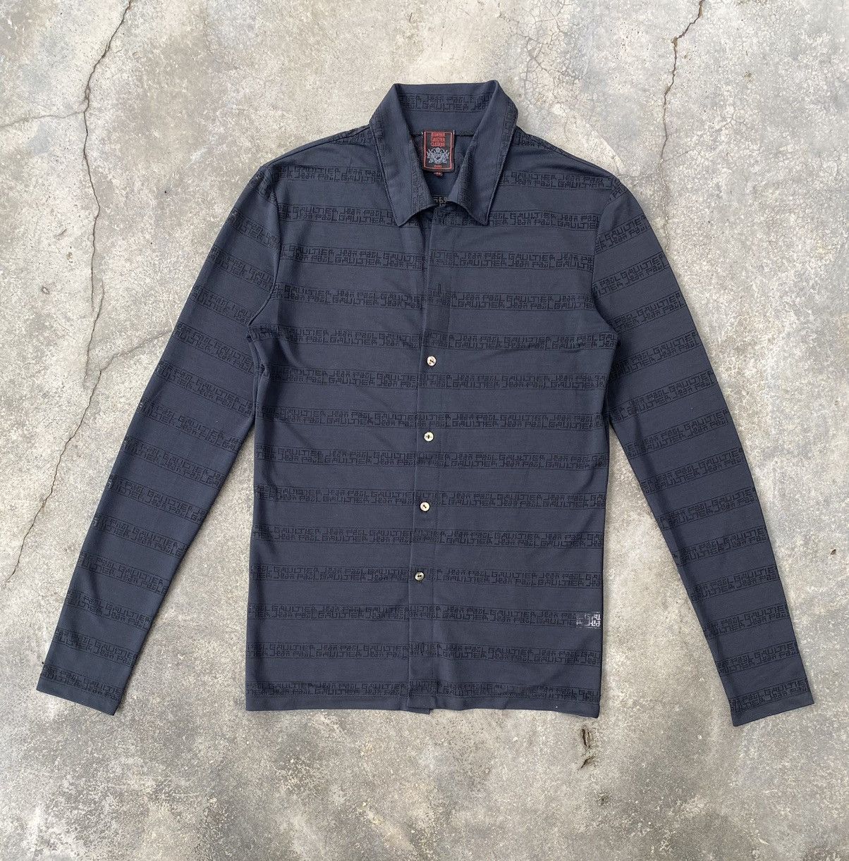 Jean Paul Gaultier Vintage 90s JPG Jean Paul Gaultier Classique Mesh Button Ups Size M / US 6-8 / IT 42-44 - 1 Thumbnail