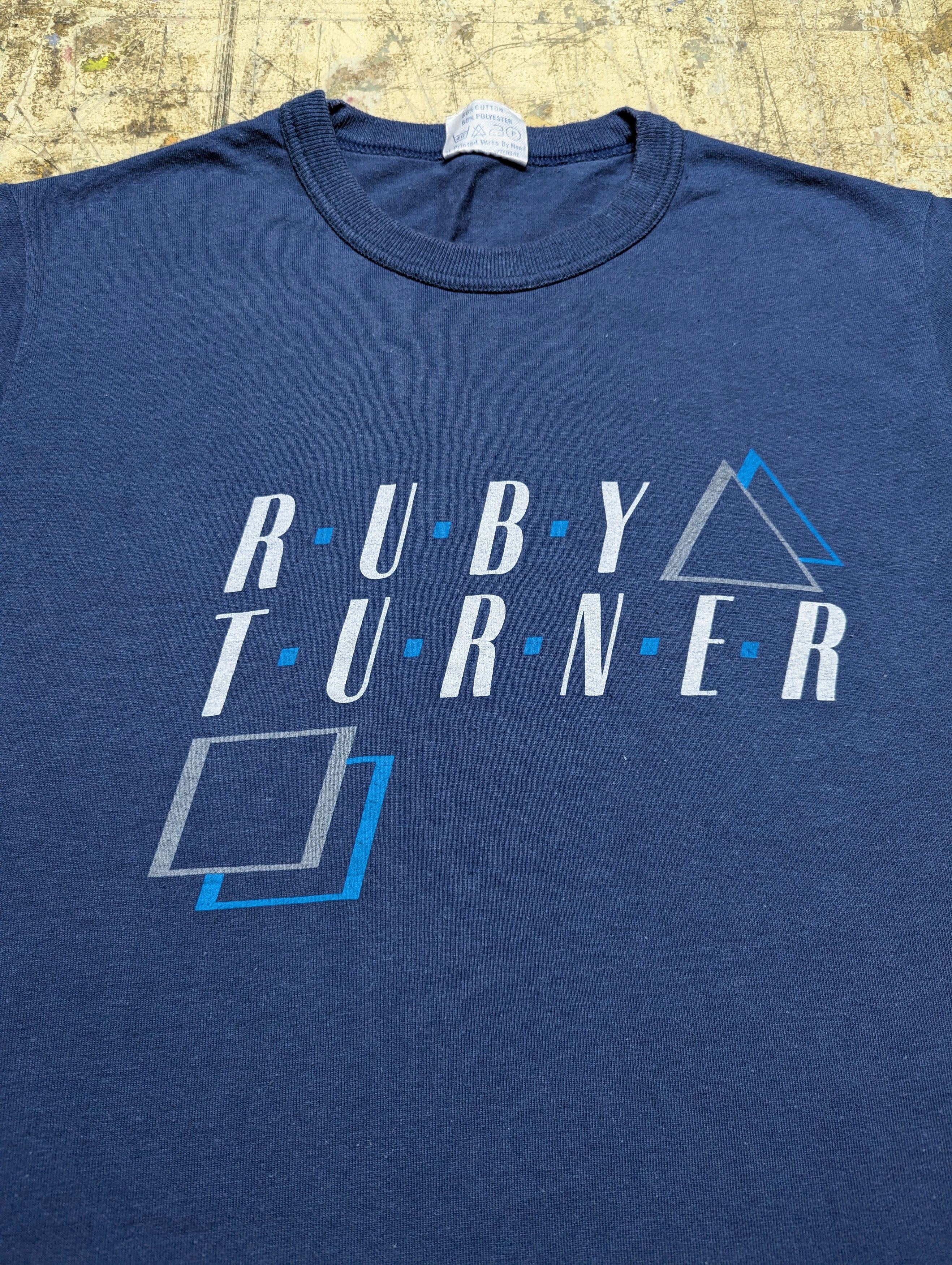 Band Tees 80s Ruby Turner T Shirt Size US M / EU 48-50 / 2 - 1 Thumbnail