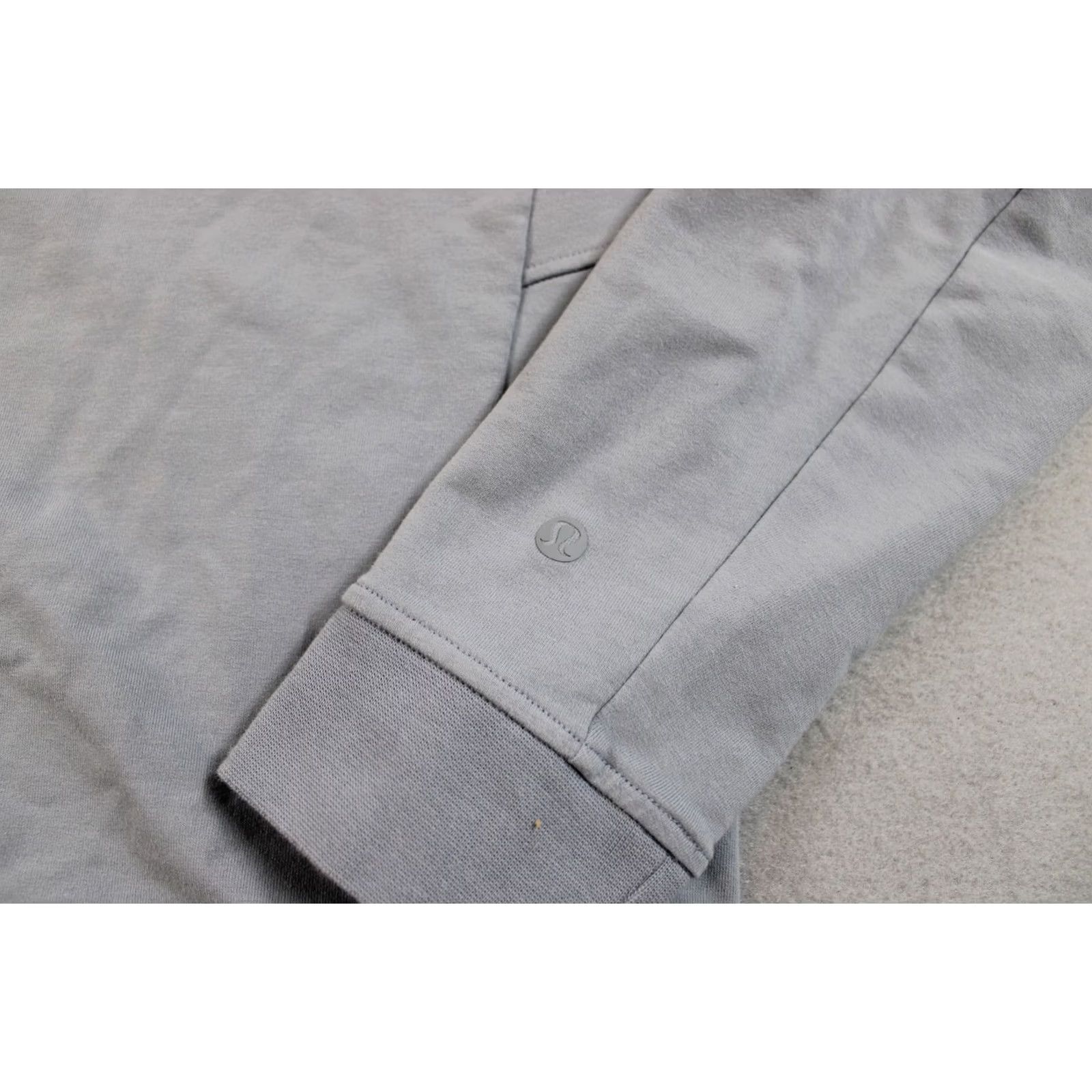 Lululemon Lululemon Sweatshirt Womens Large Gray Pullover Crewneck Side Zip Raglan Sleeve Size L / US 10 / IT 46 - 2 Thumbnail