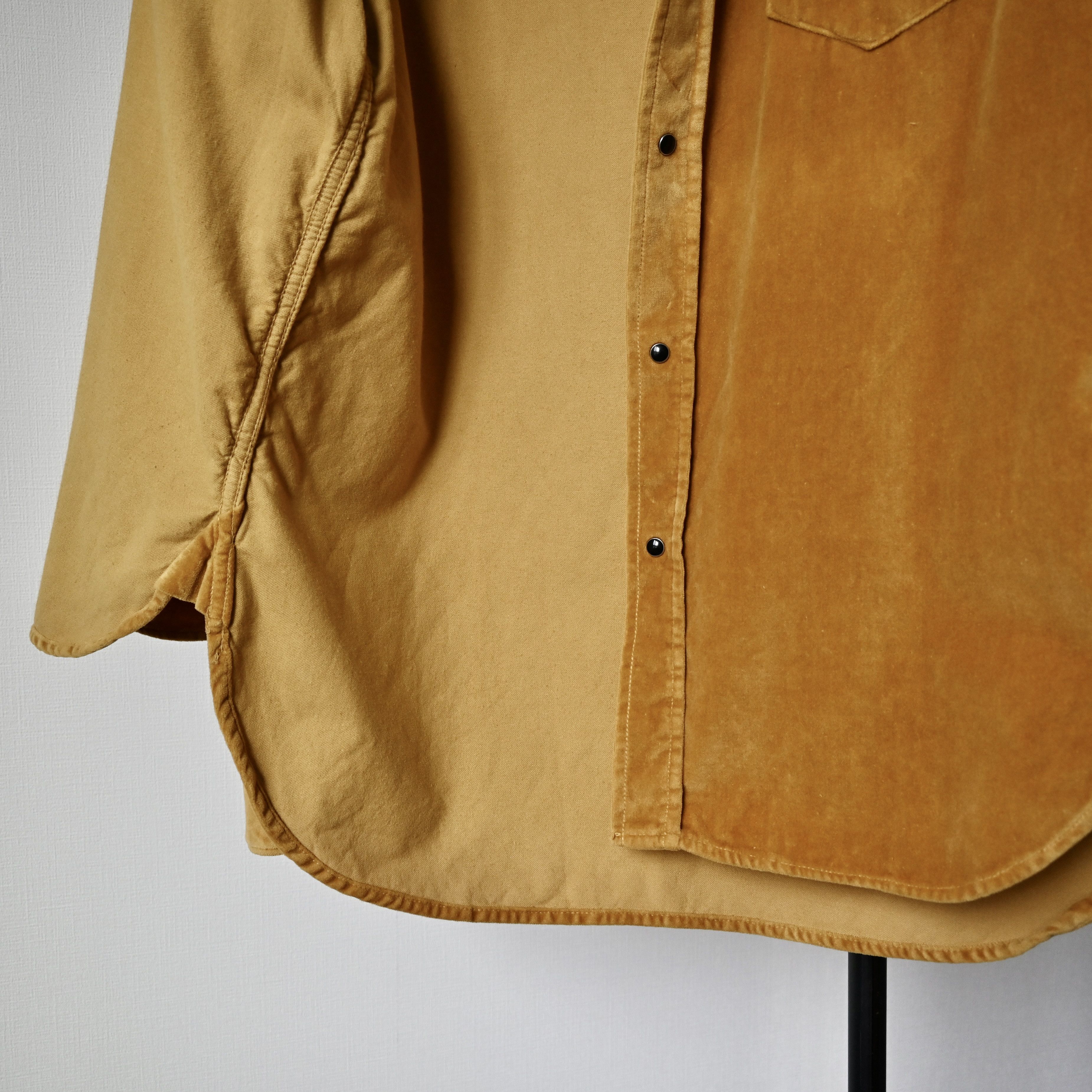 Beams Plus BEAMS Plus cotton velveteen western shirt, full pearl snap Size US M / EU 48-50 / 2 - 12 Thumbnail