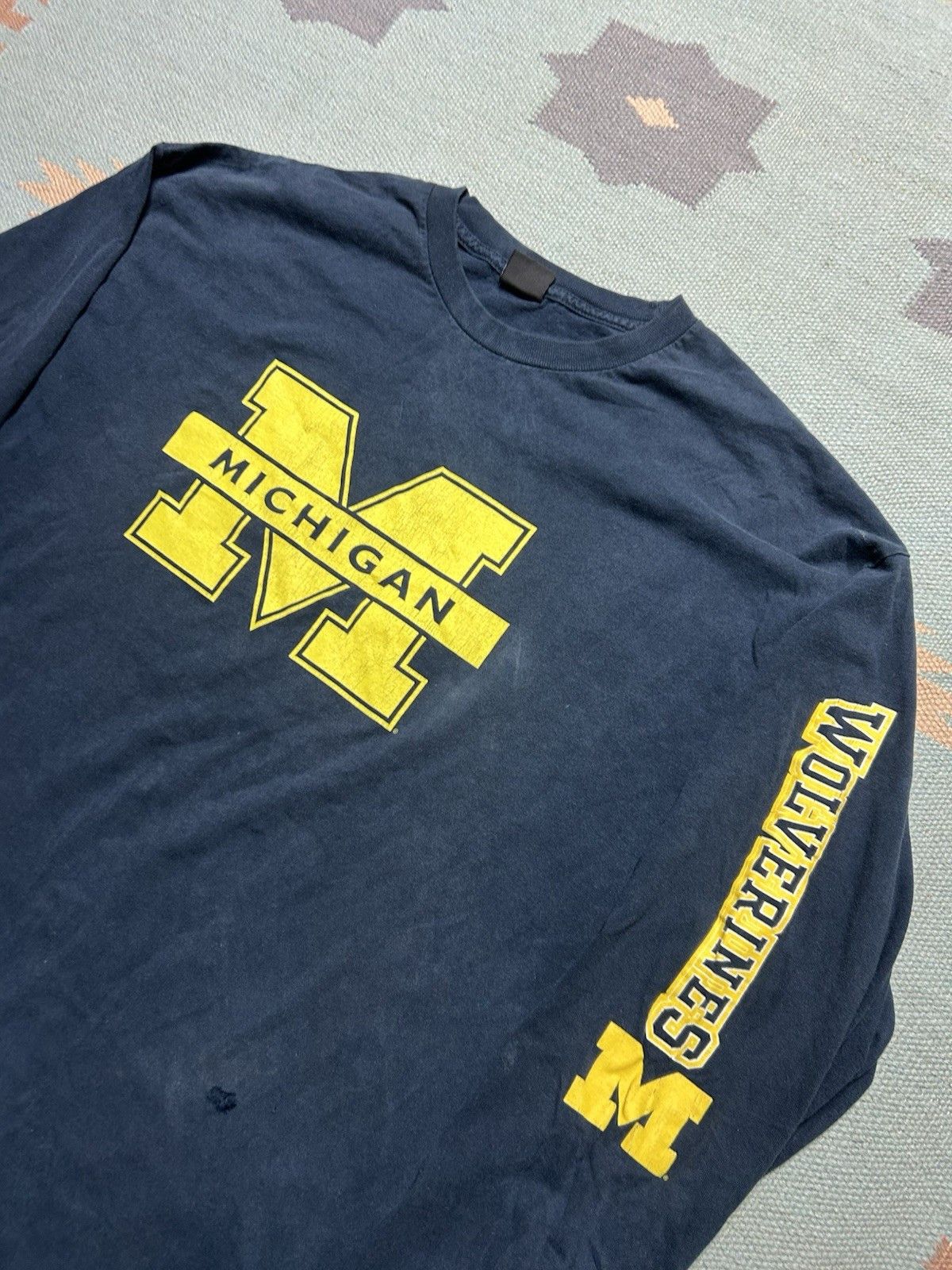 Vintage Vintage t shirt starter university of Michigan wolverines XL Size US XL / EU 56 / 4 - 4 Thumbnail