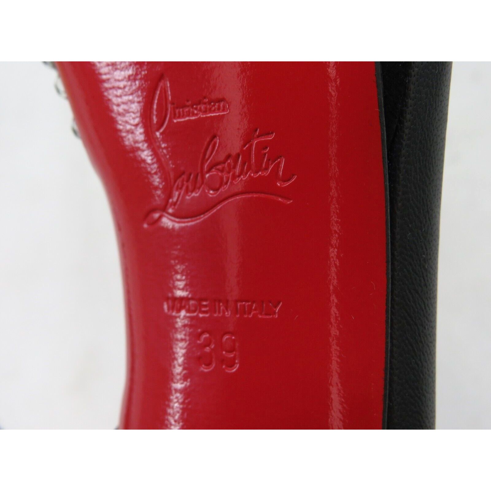 Christian Louboutin MOVIDA JANE BLACK SUEDE CRYSTALS PLATFORM SANDAL PUMPS 39 Size US 9 / IT 39 - 13 Thumbnail