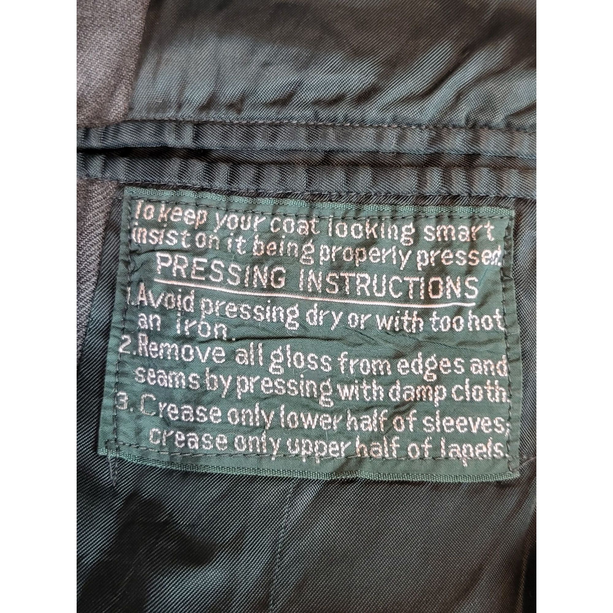 Other Vintage US Army Sargent Uniform Jacket Men Sz 38R Green Miss Size 38R - 15 Thumbnail