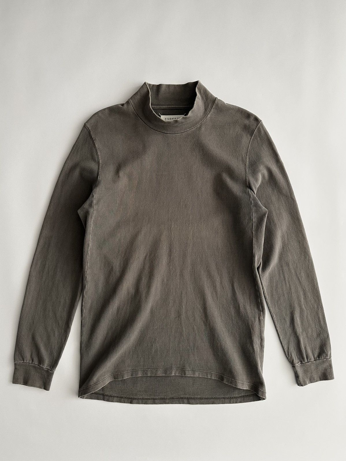 Maison Margiela Martin Margiela FW04 Faded Heavy Turtleneck Longsleeve Size US M / EU 48-50 / 2 - 1 Thumbnail