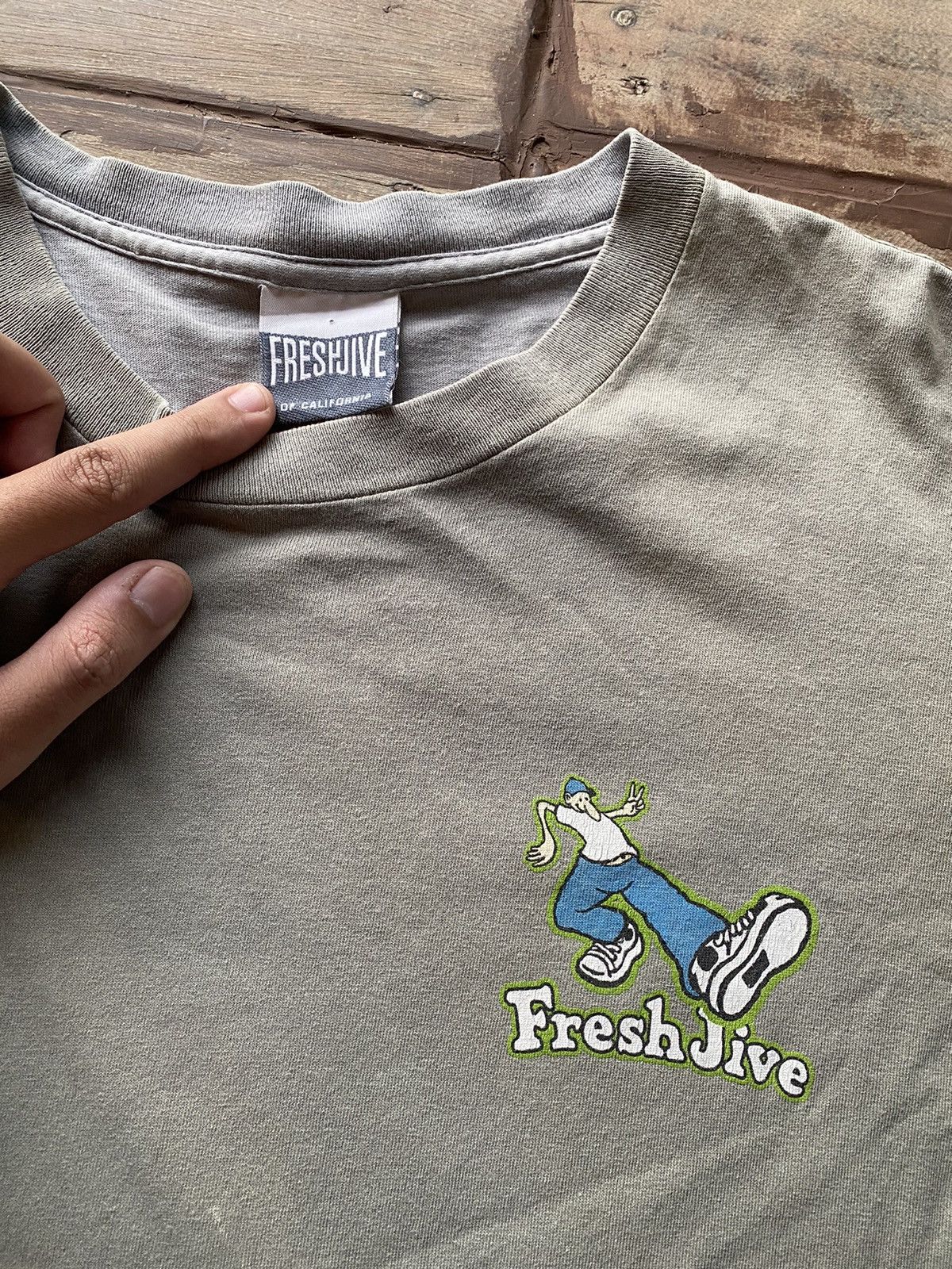 Freshjive × Vintage Vintage 1990s Fresh Jive Keep on Jivin T