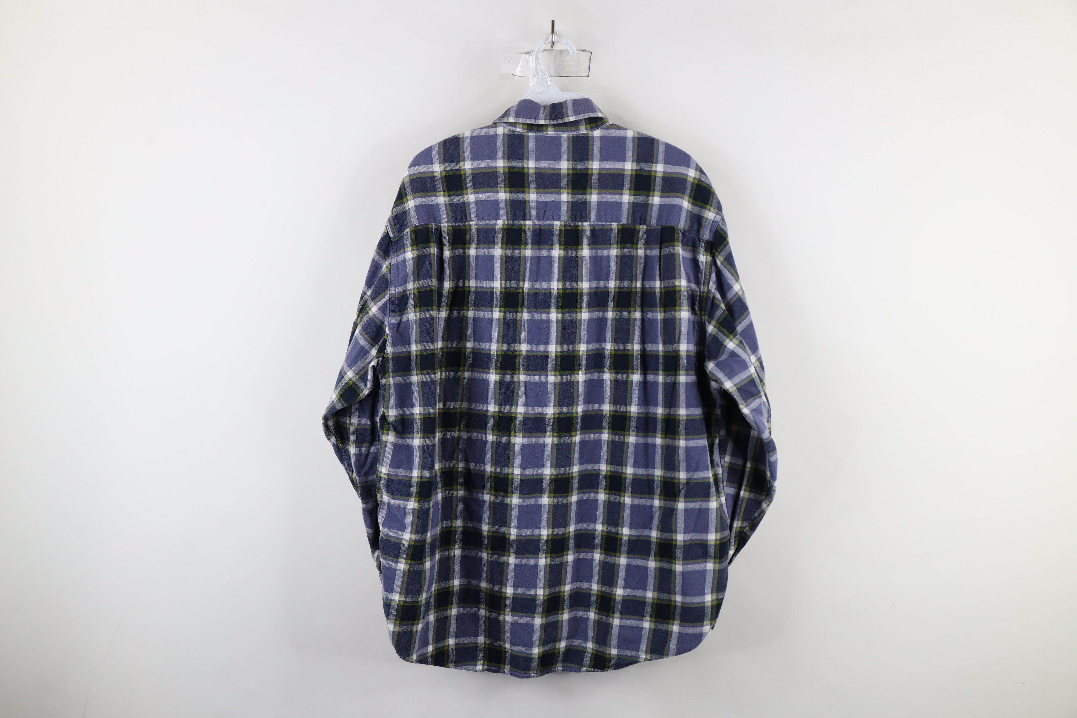 Eddie Bauer × Vintage Vintage 90s Eddie Bauer Collared Button Down Shirt Plaid Size US M / EU 48-50 / 2 - 8 Thumbnail