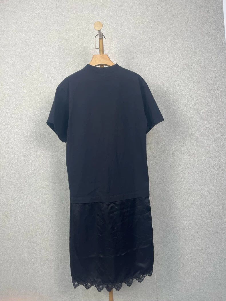 Balenciaga Balenciaga Black Ripped Dress Size S / US 4 / IT 40 - 2 Thumbnail