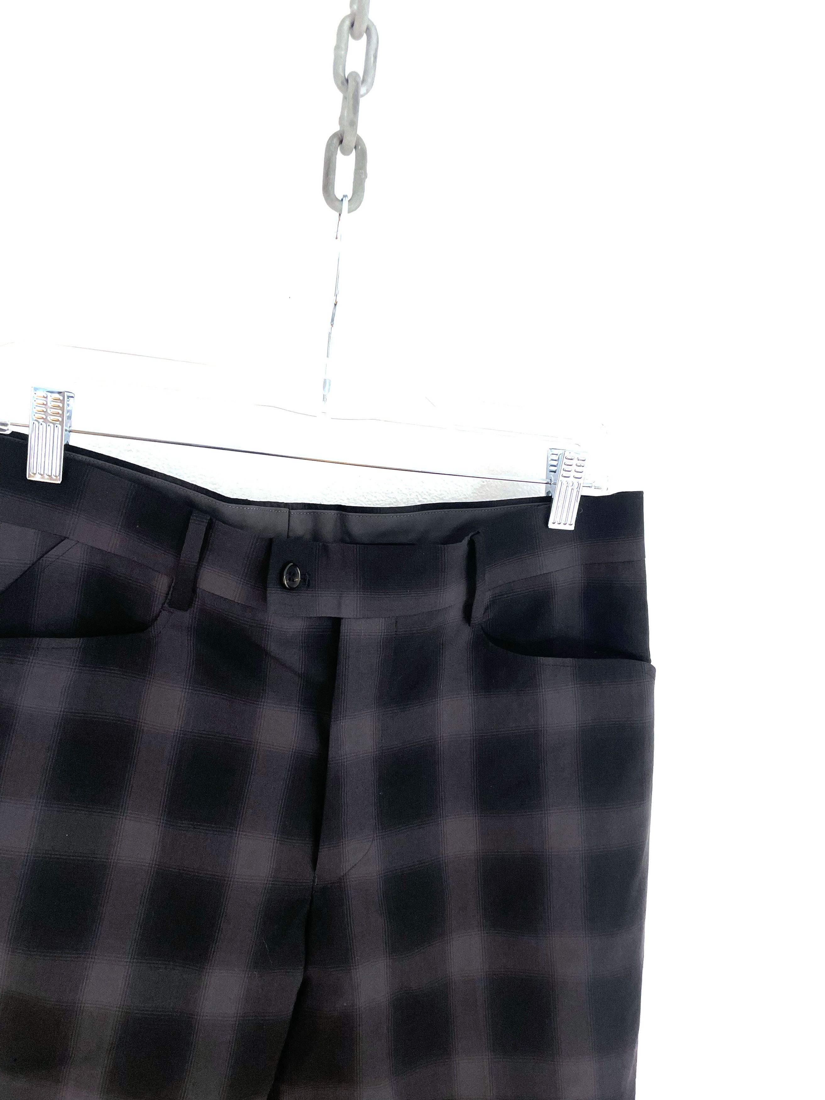 Undercover SS09 Checkered Lightning Bolt Pants Size US 32 / EU 48 - 3 Thumbnail