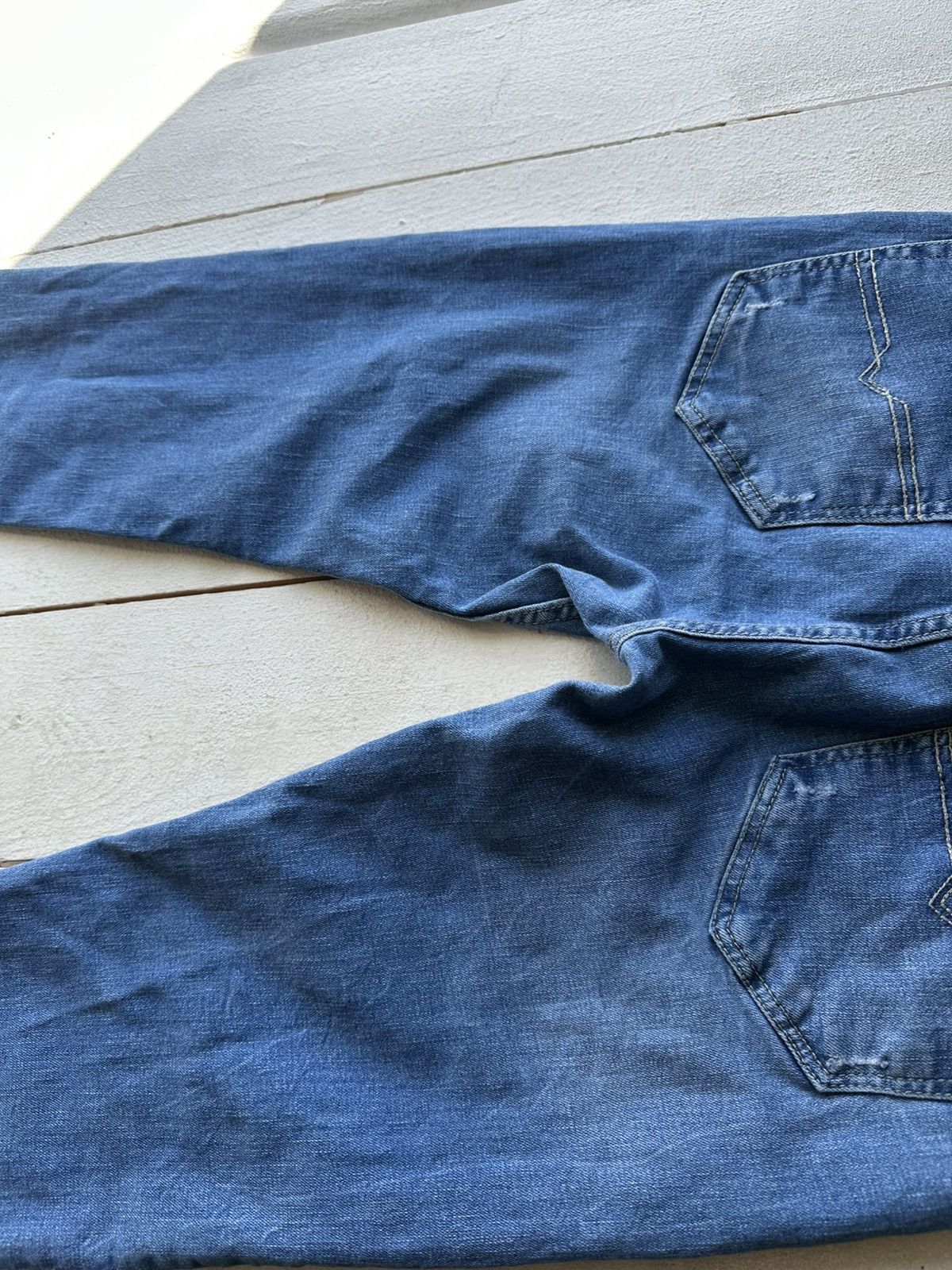 Diesel 🚨Diesel Vintage Distressed slim fit Jeans Y2K skinny Size US 33 - 11 Thumbnail