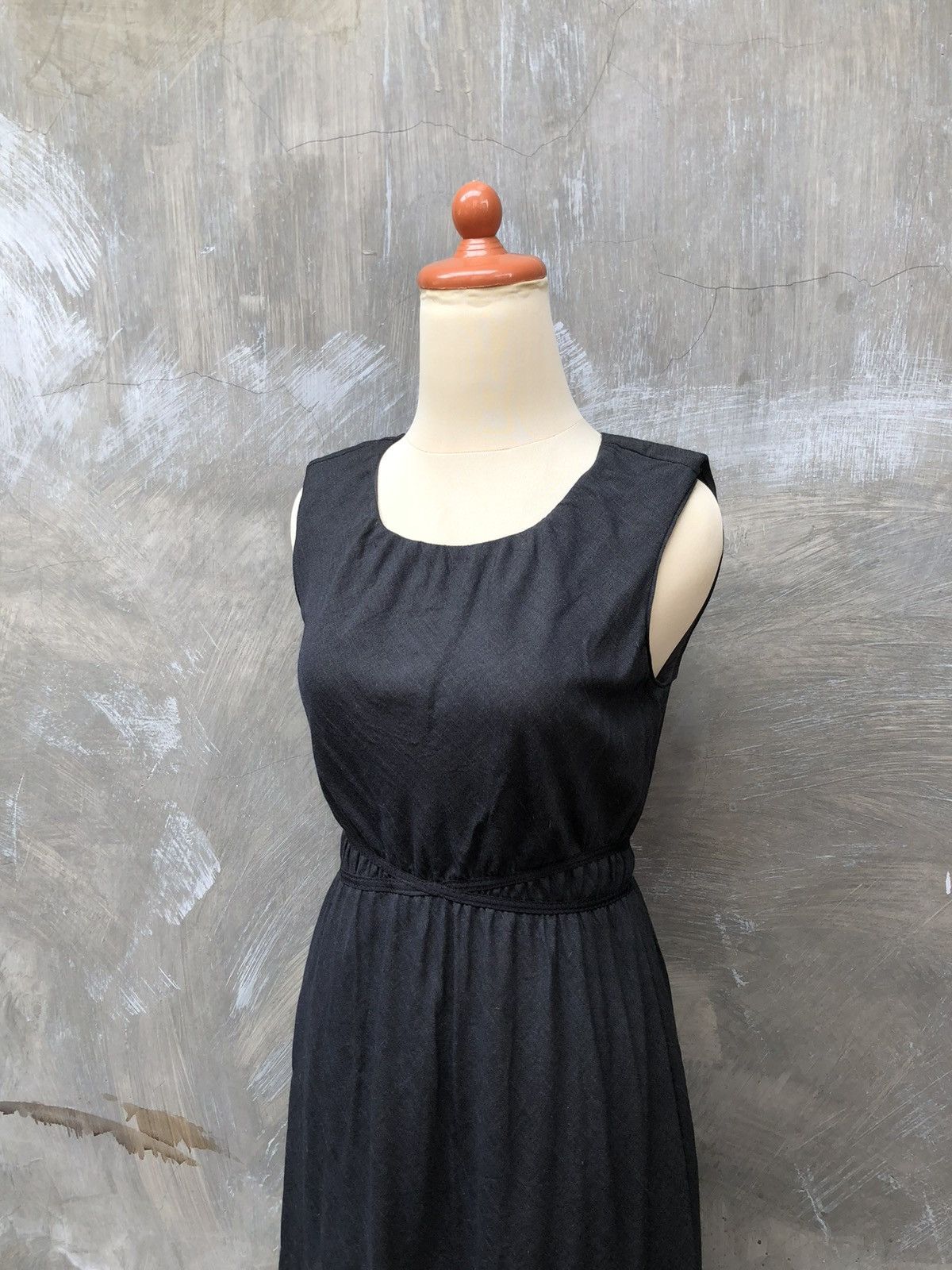Louis Vuitton Louis Vuitton Paris Women Black Midi Dress Size S / US 4 / IT 40 - 2 Thumbnail