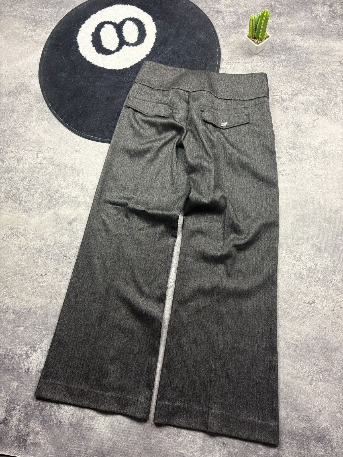Miss Sixty MISS SIXTY Vintage Baggy Pants Casual Streetwear Mini Logo Size 28" / US 6 / IT 42 - 12 Thumbnail
