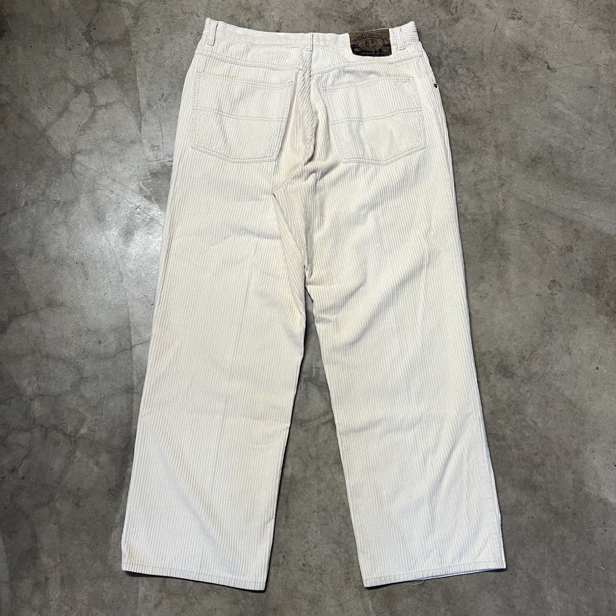 Vintage Y2K BullHead BAGGY Corduroy Wide-Leg Pants