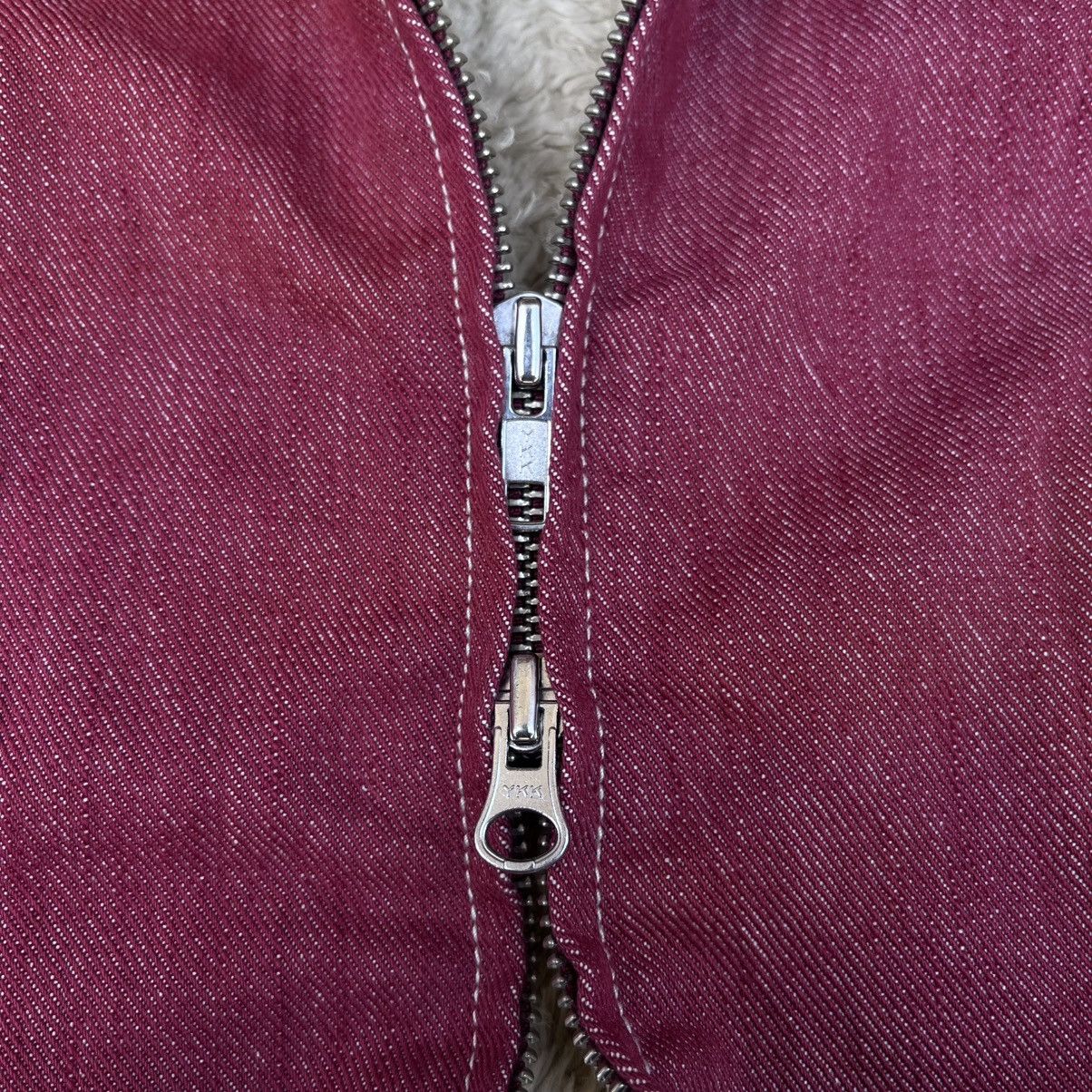 Japanese Brand Alternative Retro Denim Jacket Sherpa Size US M / EU 48-50 / 2 - 10 Thumbnail