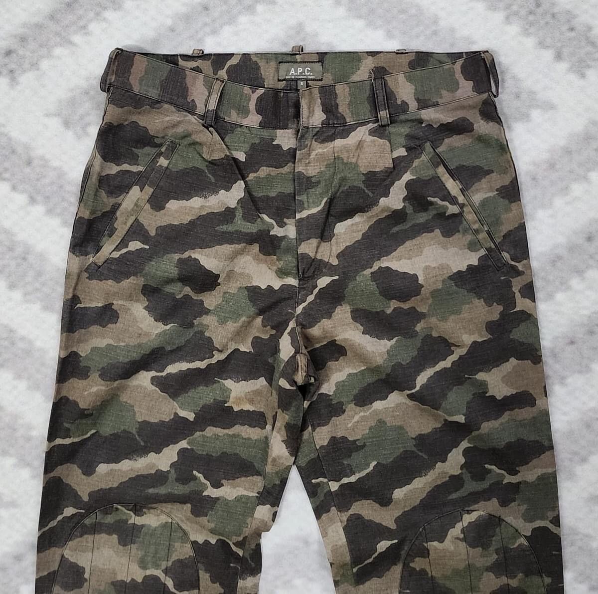 A.P.C. RARE A.P.C. Archival Camo Flight Pants - Riri Zippers Size US 32 / EU 48 - 5 Thumbnail