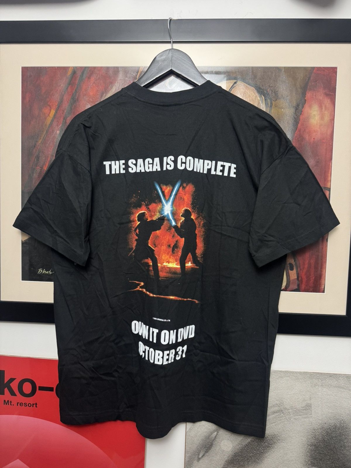 Star Wars Vintage 2005 Star Wars revenge of the sith tee movie y2k Size US L / EU 52-54 / 3 - 2 Thumbnail