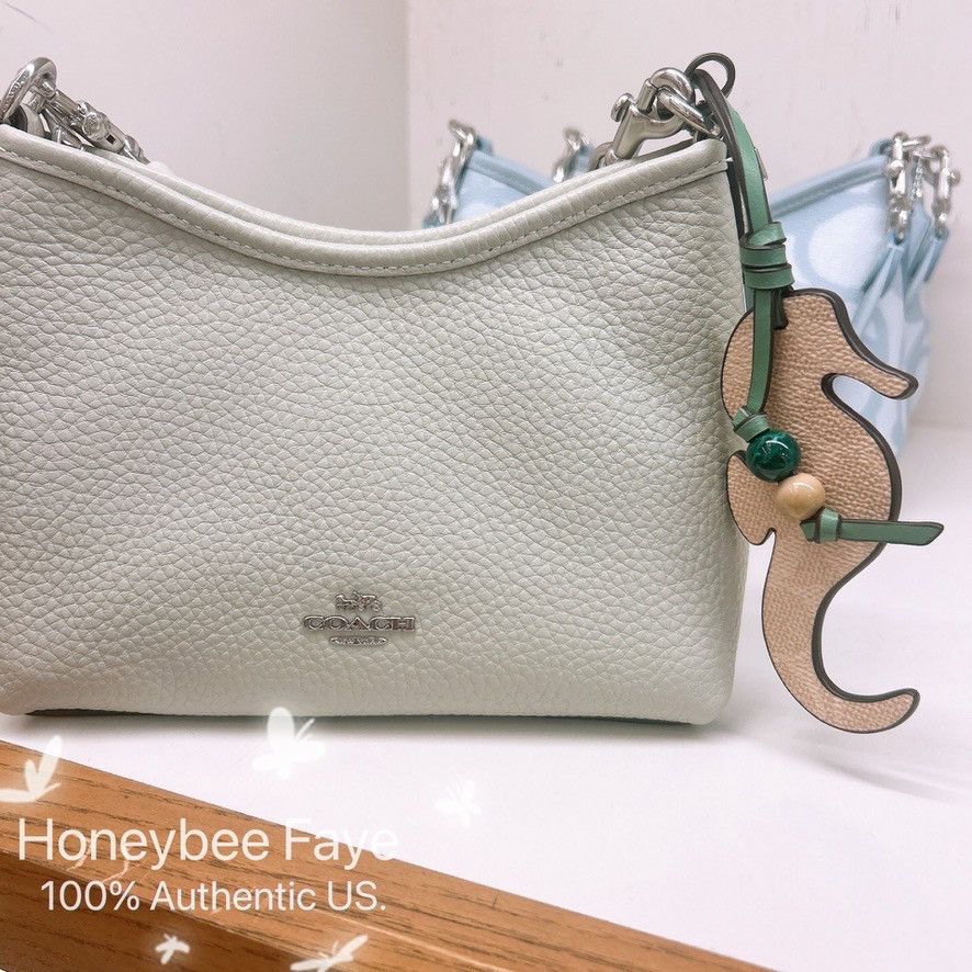 Coach Laurel Small Shoulder Bag With Seahorse Charm CBI04 Size ONE SIZE - 3 Thumbnail