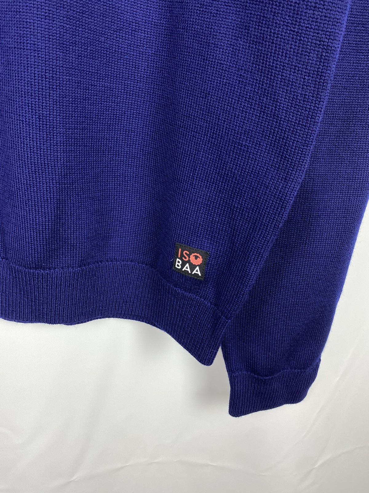 Designer Iso Baa Extra Fine Merino Wool Knit Sweater size L Size US L / EU 52-54 / 3 - 3 Thumbnail