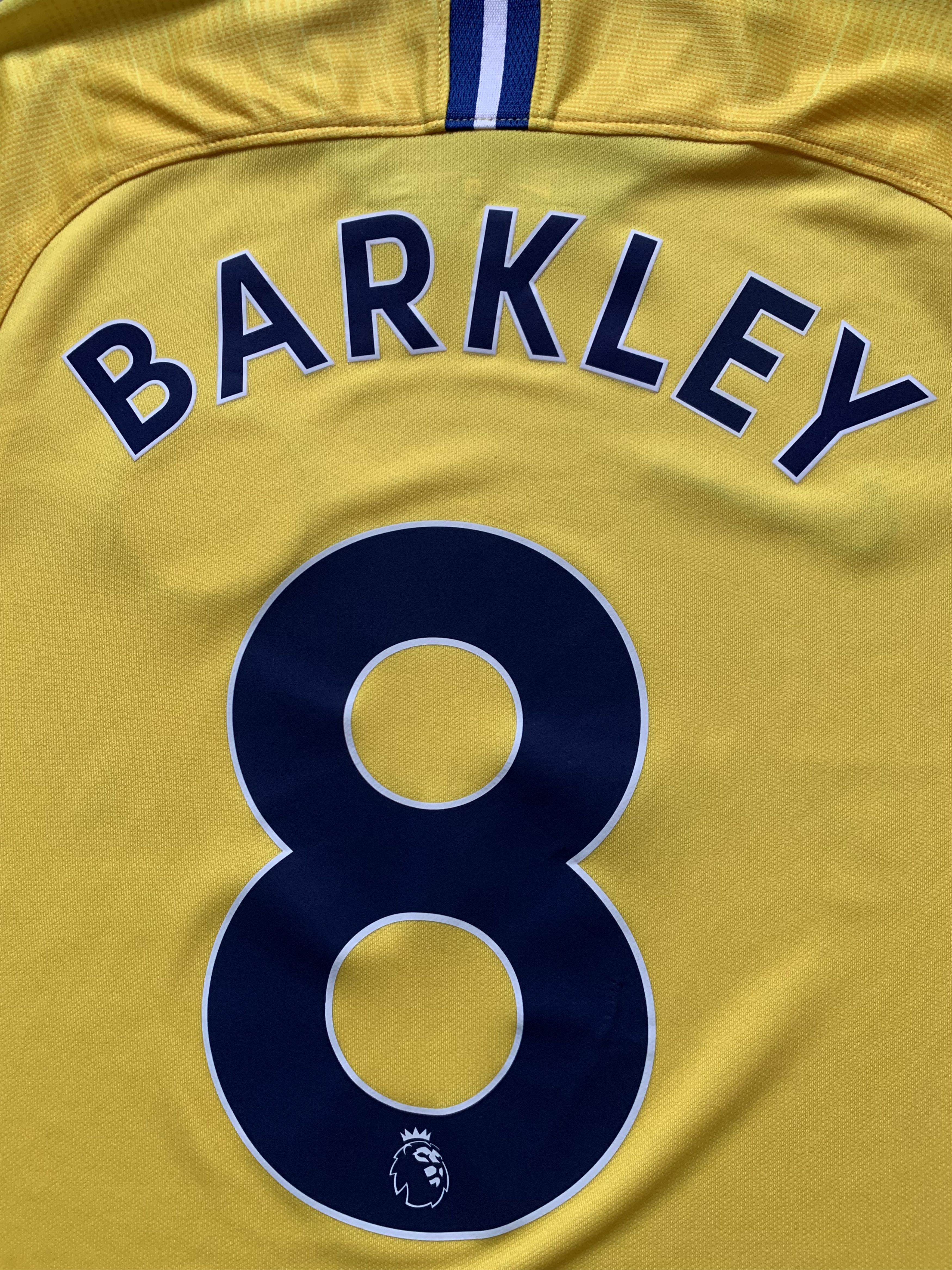 Nike × Vintage Nike Chelsea Away Football Shirt Barkley #9 2018-2019 Size US S / EU 44-46 / 1 - 8 Thumbnail