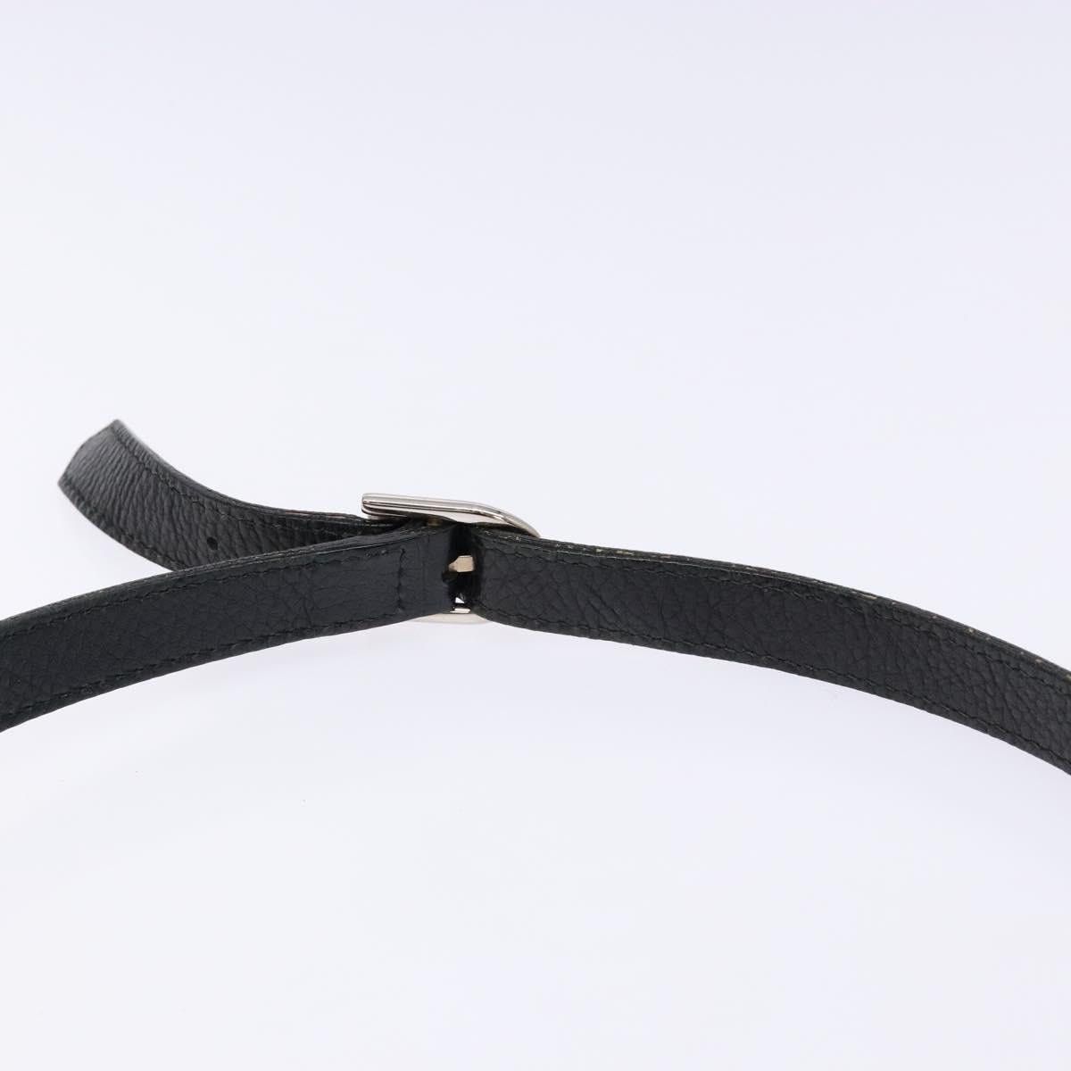 Gucci GUCCI GG Canvas Shoulder Bag Black Silver Size ONE SIZE - 8 Thumbnail