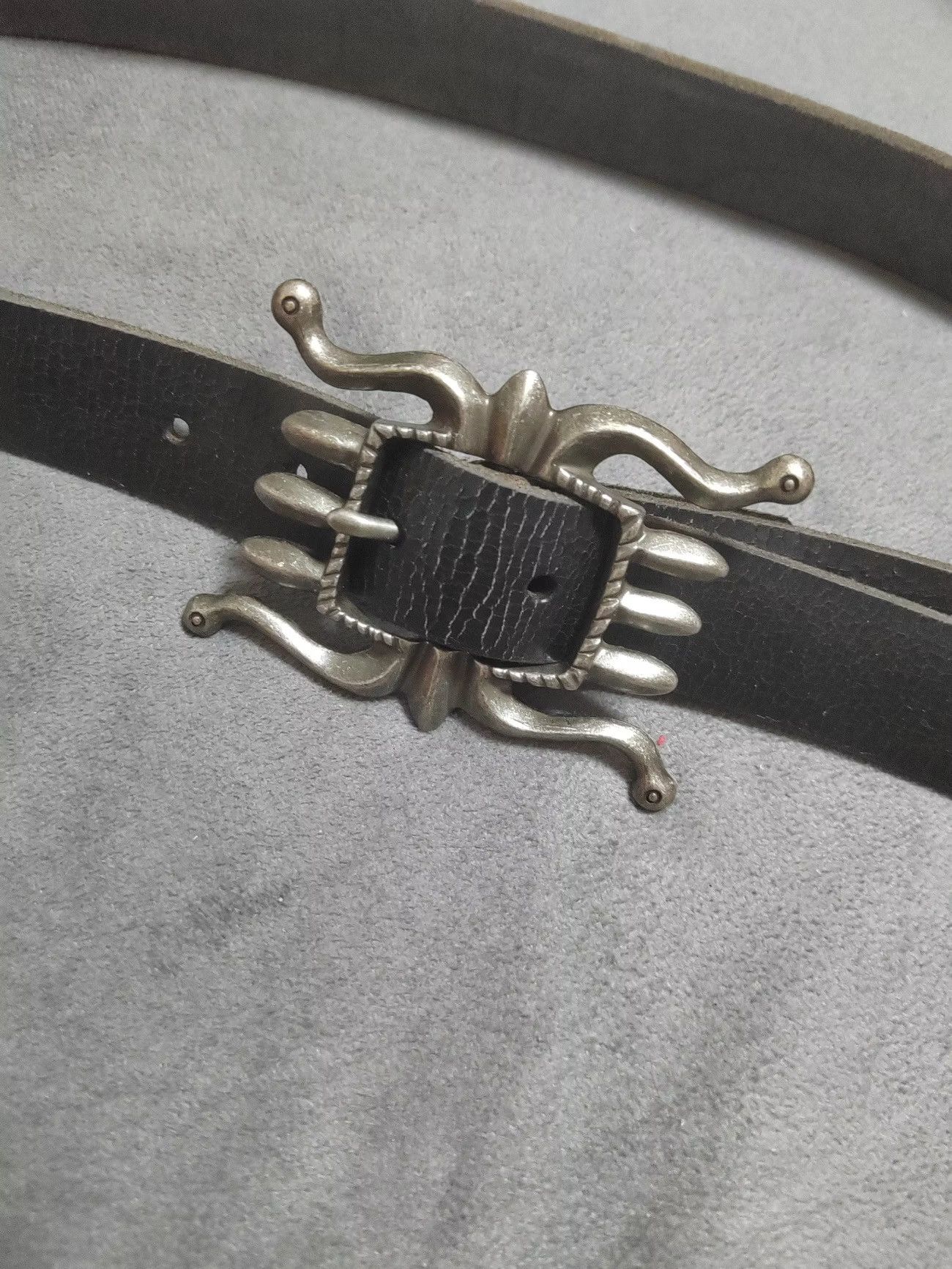 RRL Ralph Lauren Double RL Ralph Lauren Belt / Vintage Octopus Buckle Size ONE SIZE - 1 Thumbnail